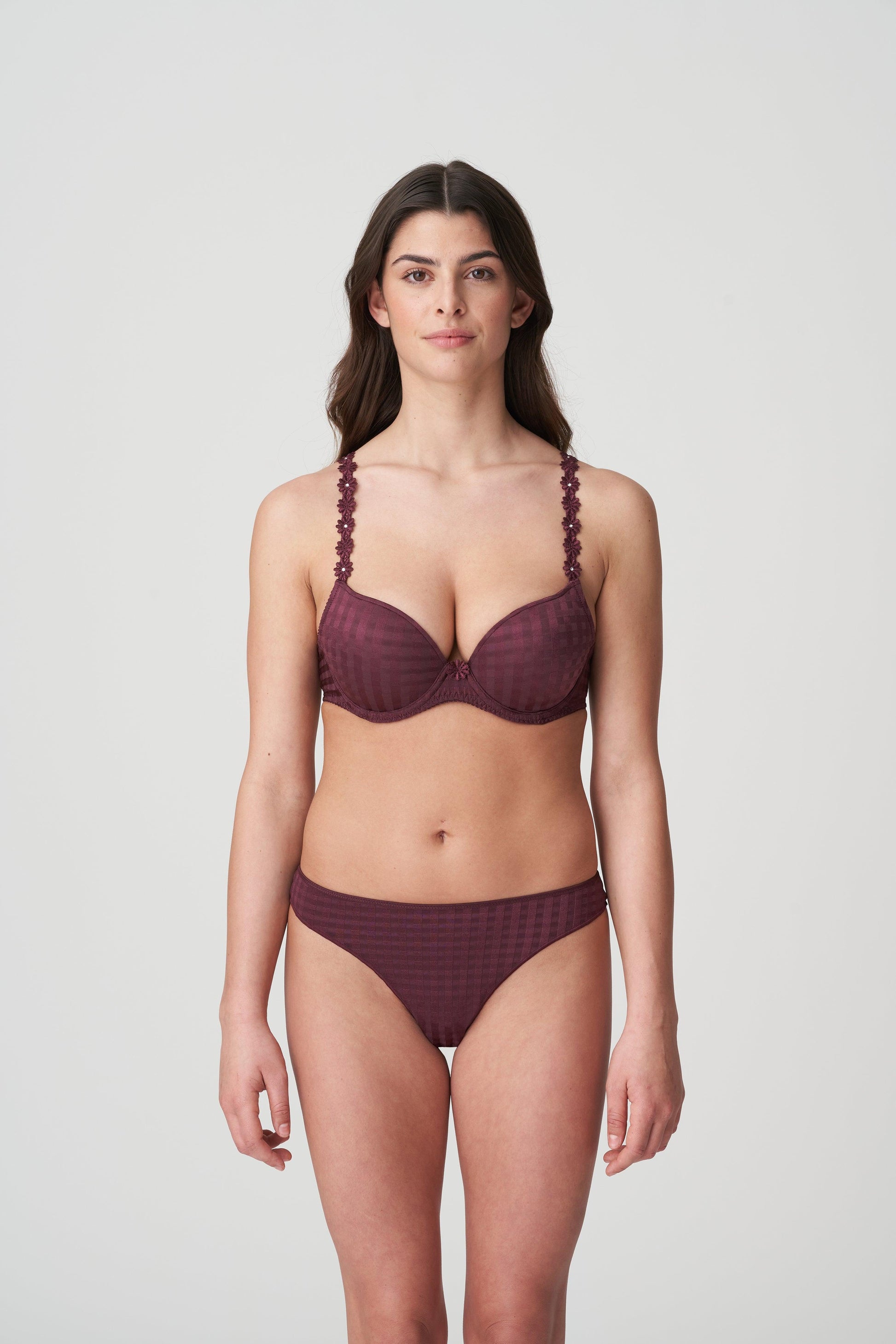 Marie Jo Avero push-up bh Wine - Lingerie Valentijn