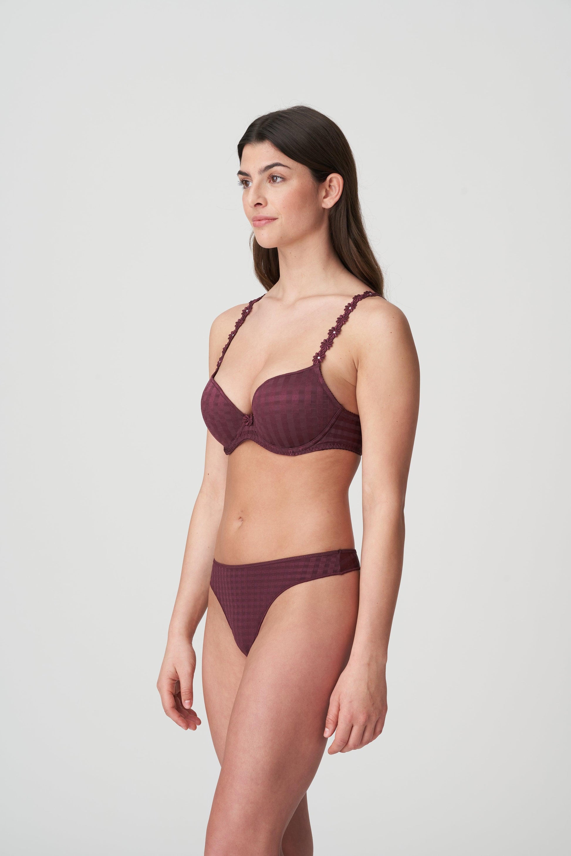 Marie Jo Avero push-up bh Wine - Lingerie Valentijn