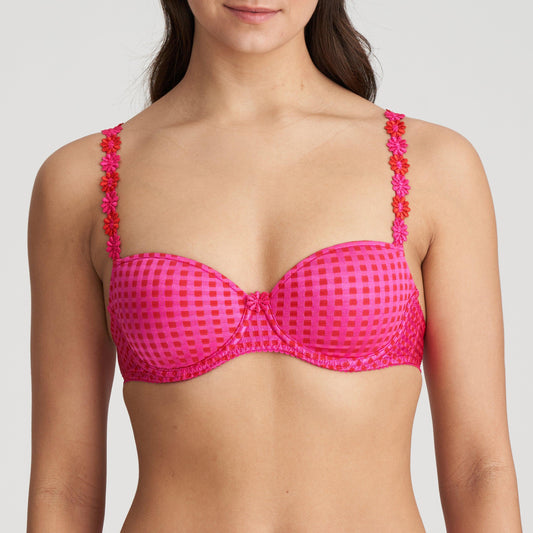 Marie Jo Avero voorgevormde balconette bh Electric Pink - Lingerie Valentijn