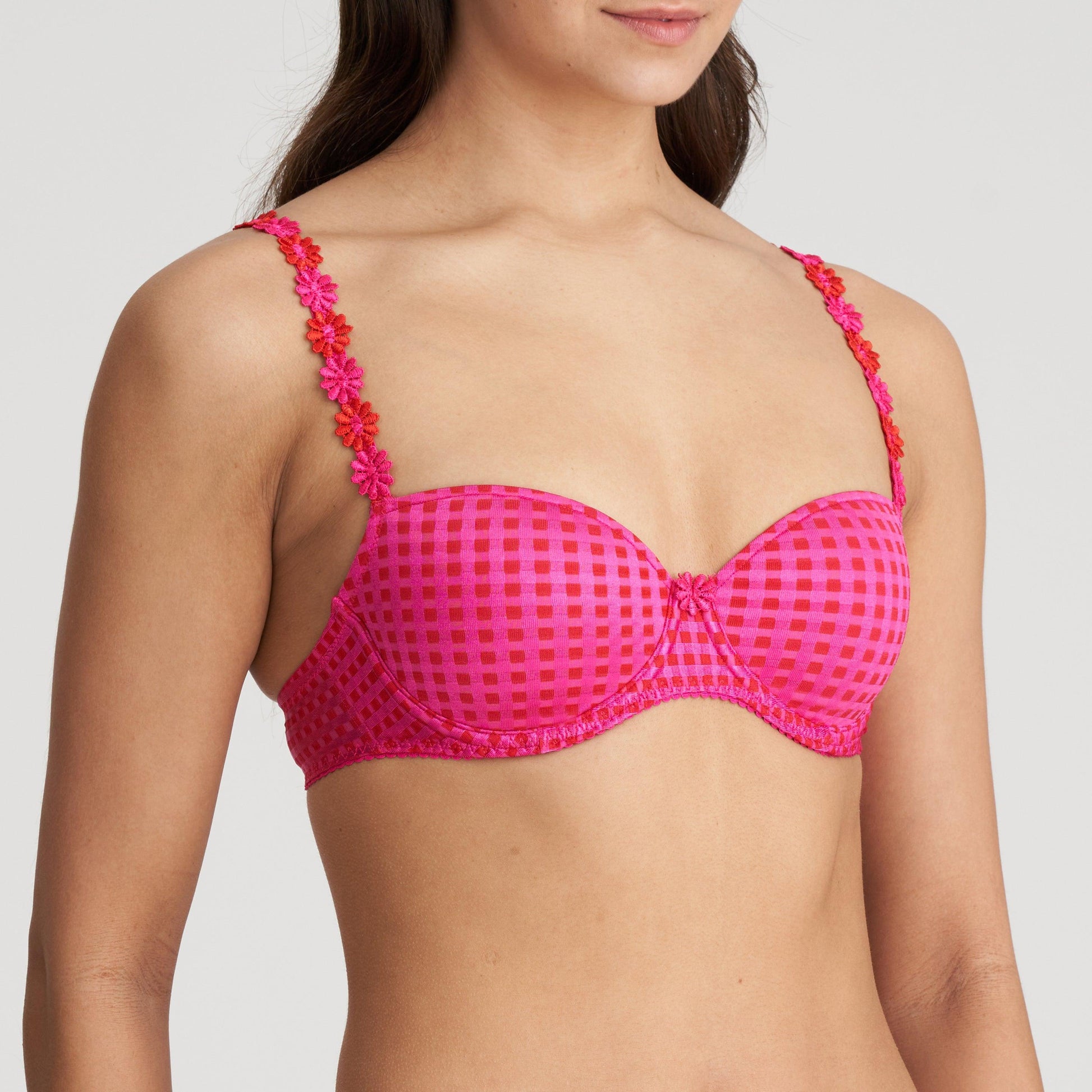 Marie Jo Avero voorgevormde balconette bh Electric Pink - Lingerie Valentijn