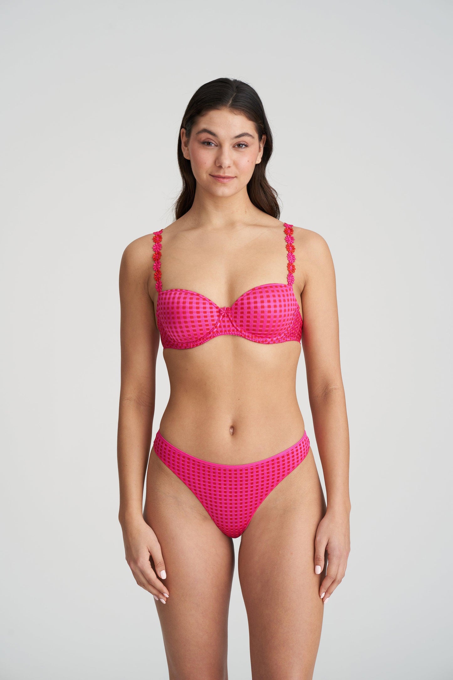 Marie Jo Avero voorgevormde balconette bh Electric Pink - Lingerie Valentijn