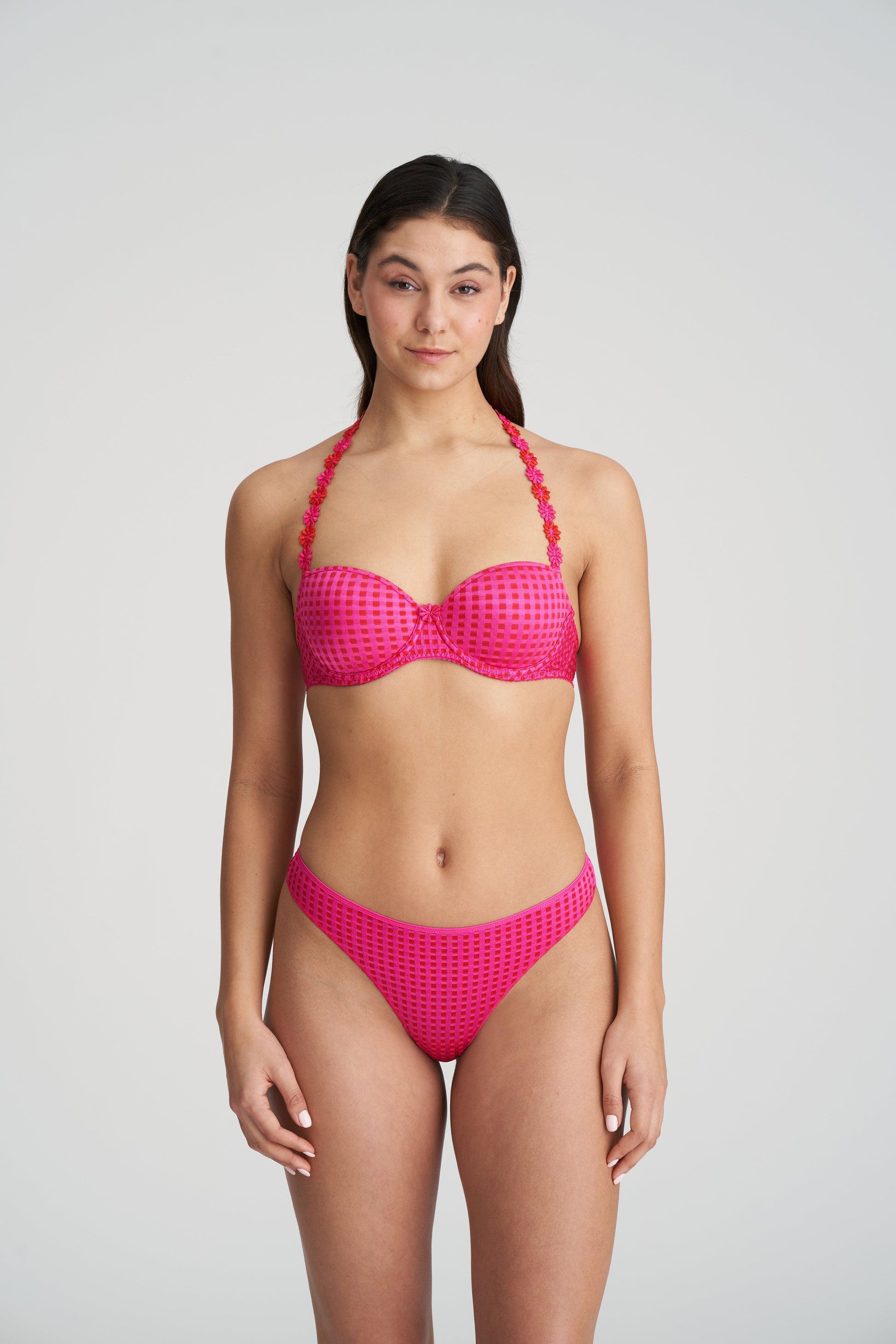 Marie Jo Avero voorgevormde balconette bh Electric Pink - Lingerie Valentijn