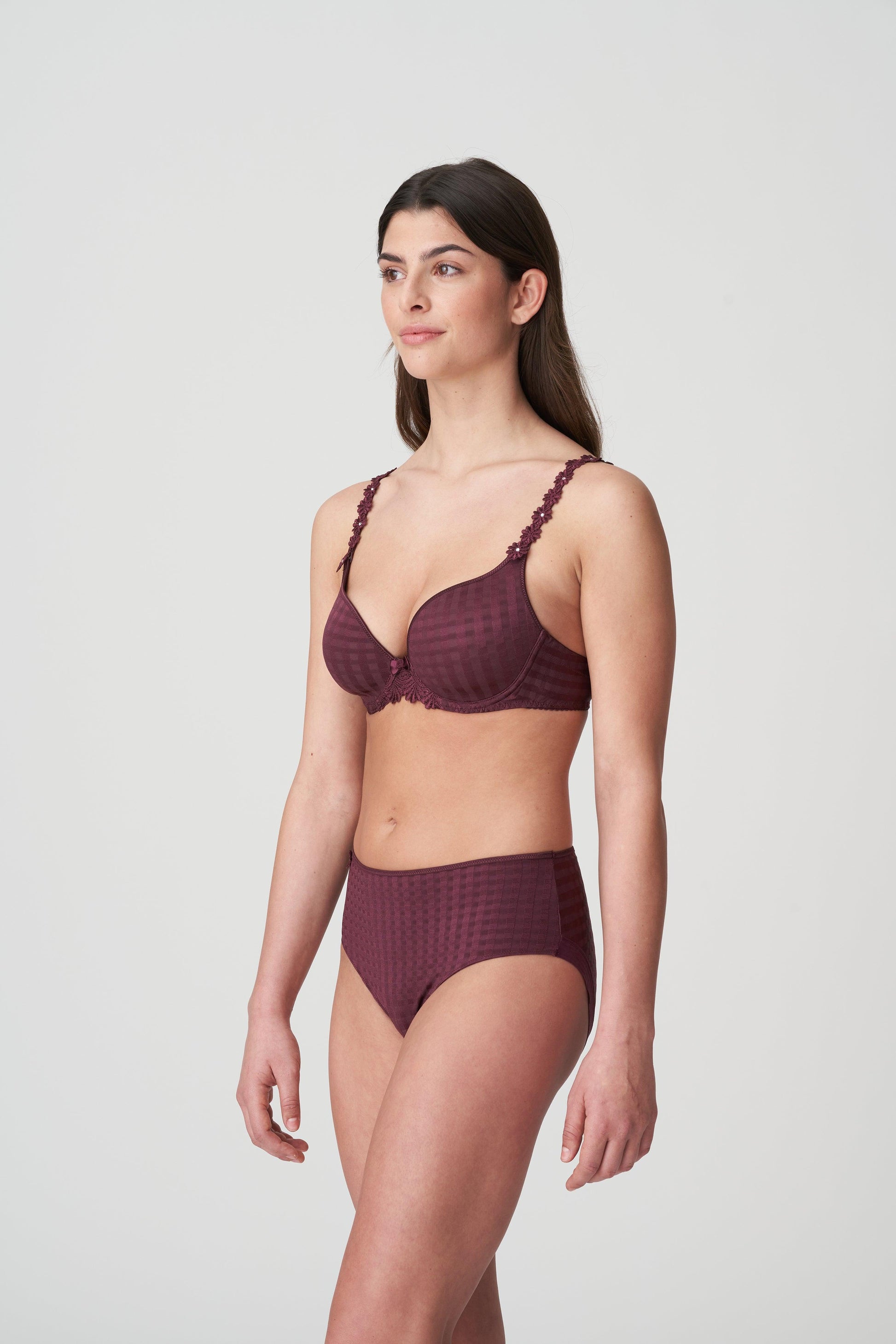 Marie Jo Avero voorgevormde bh - hartvorm Wine - Lingerie Valentijn