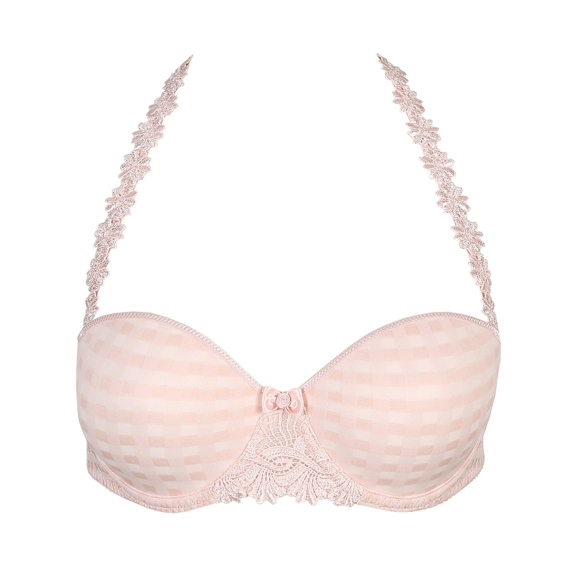 Marie Jo Avero voorgevormde bh - strapless pearly pink - Lingerie Valentijn