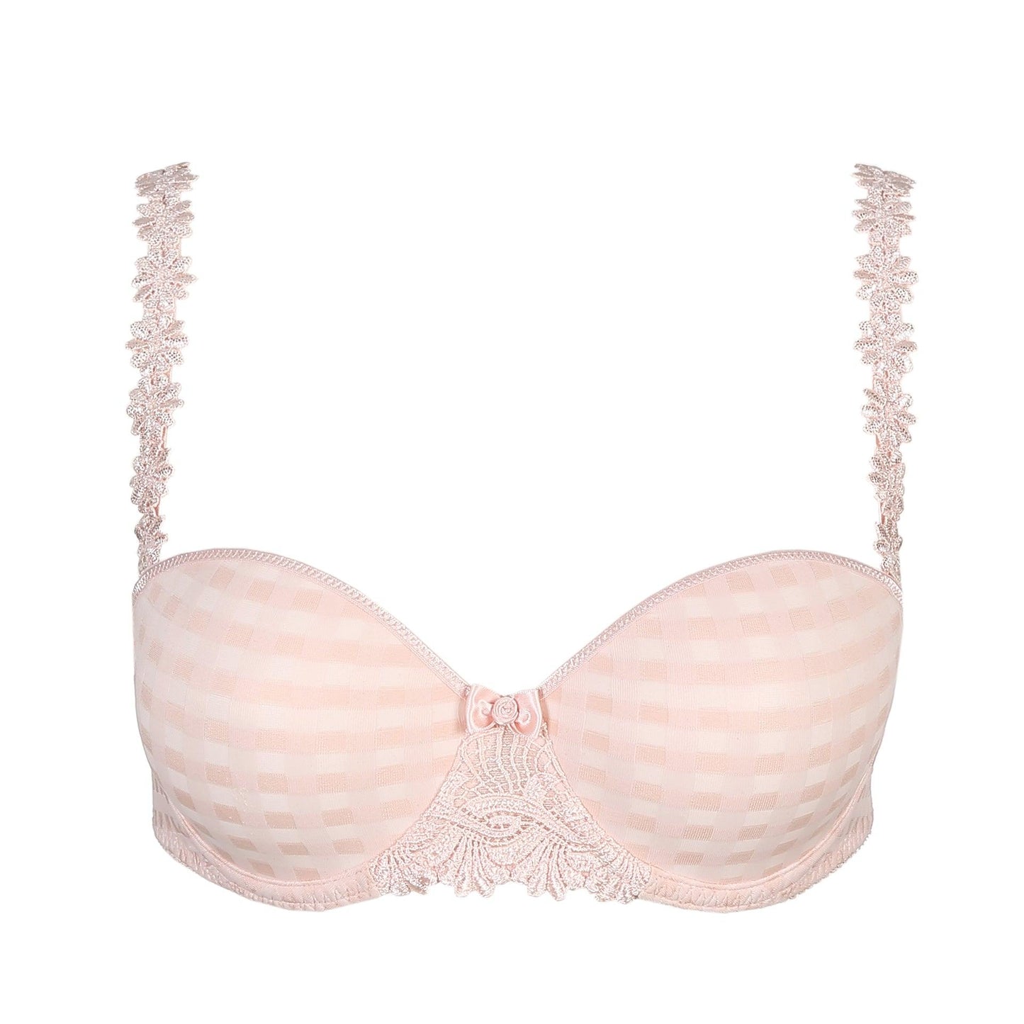 Marie Jo Avero voorgevormde bh - strapless pearly pink - Lingerie Valentijn