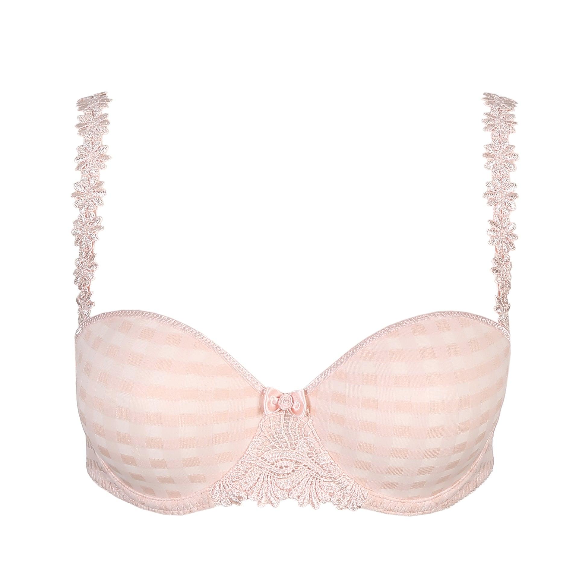 Marie Jo Avero voorgevormde bh - strapless pearly pink - Lingerie Valentijn