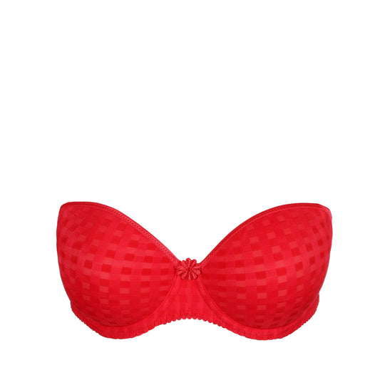 Marie Jo Avero voorgevormde bh - strapless scarlet - Lingerie Valentijn