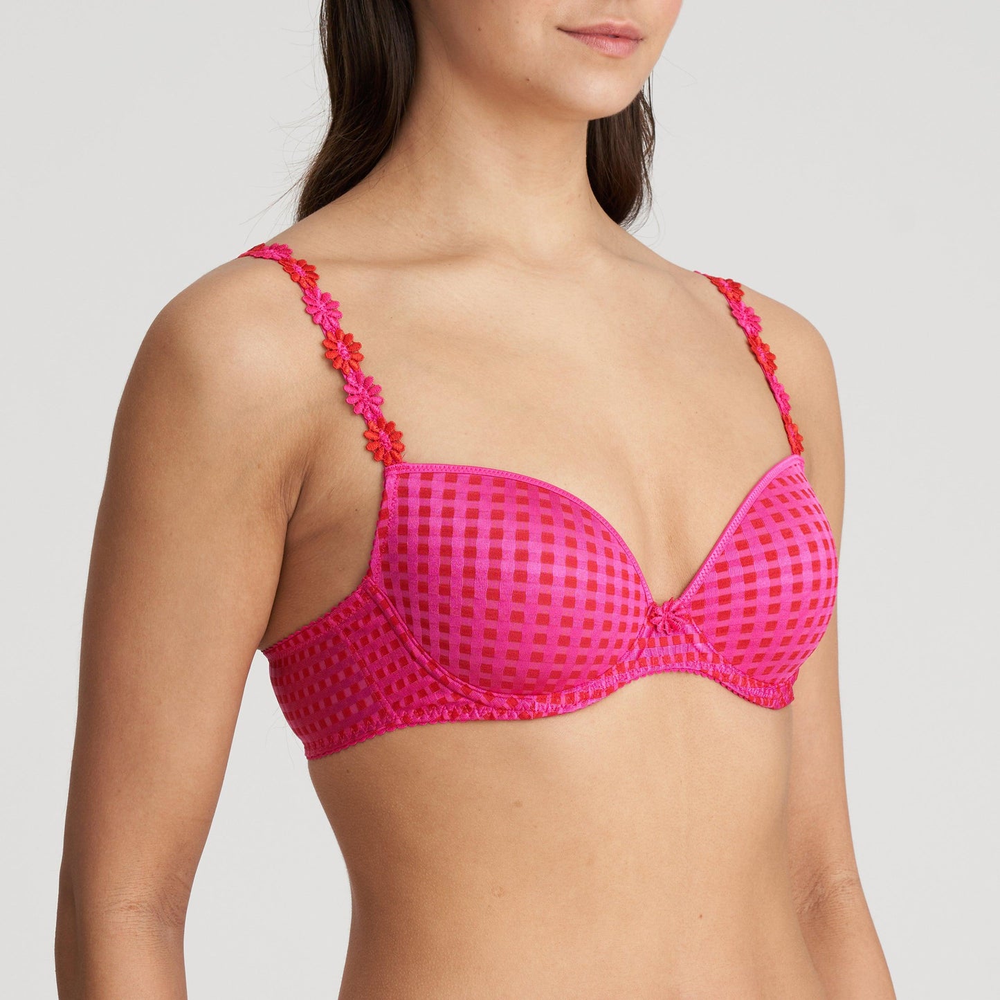 Marie Jo Avero voorgevormde plunge bh Electric Pink - Lingerie Valentijn