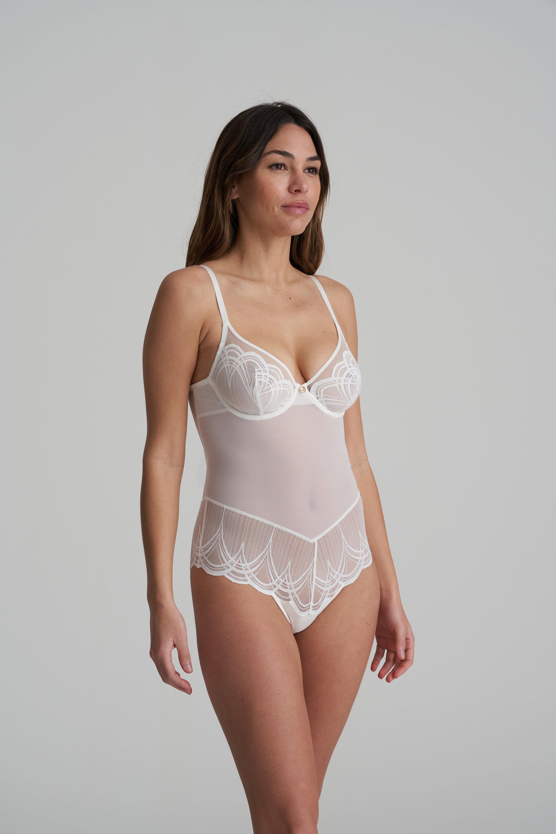 Marie Jo Cathia plunge body natuur - Lingerie Valentijn