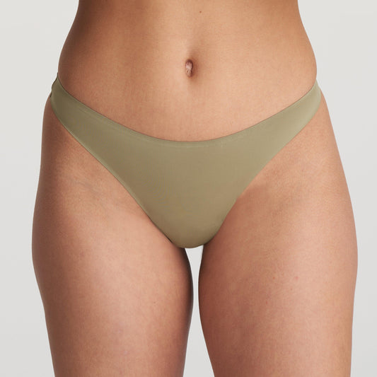 Marie Jo Color studio string golden olive - Lingerie Valentijn