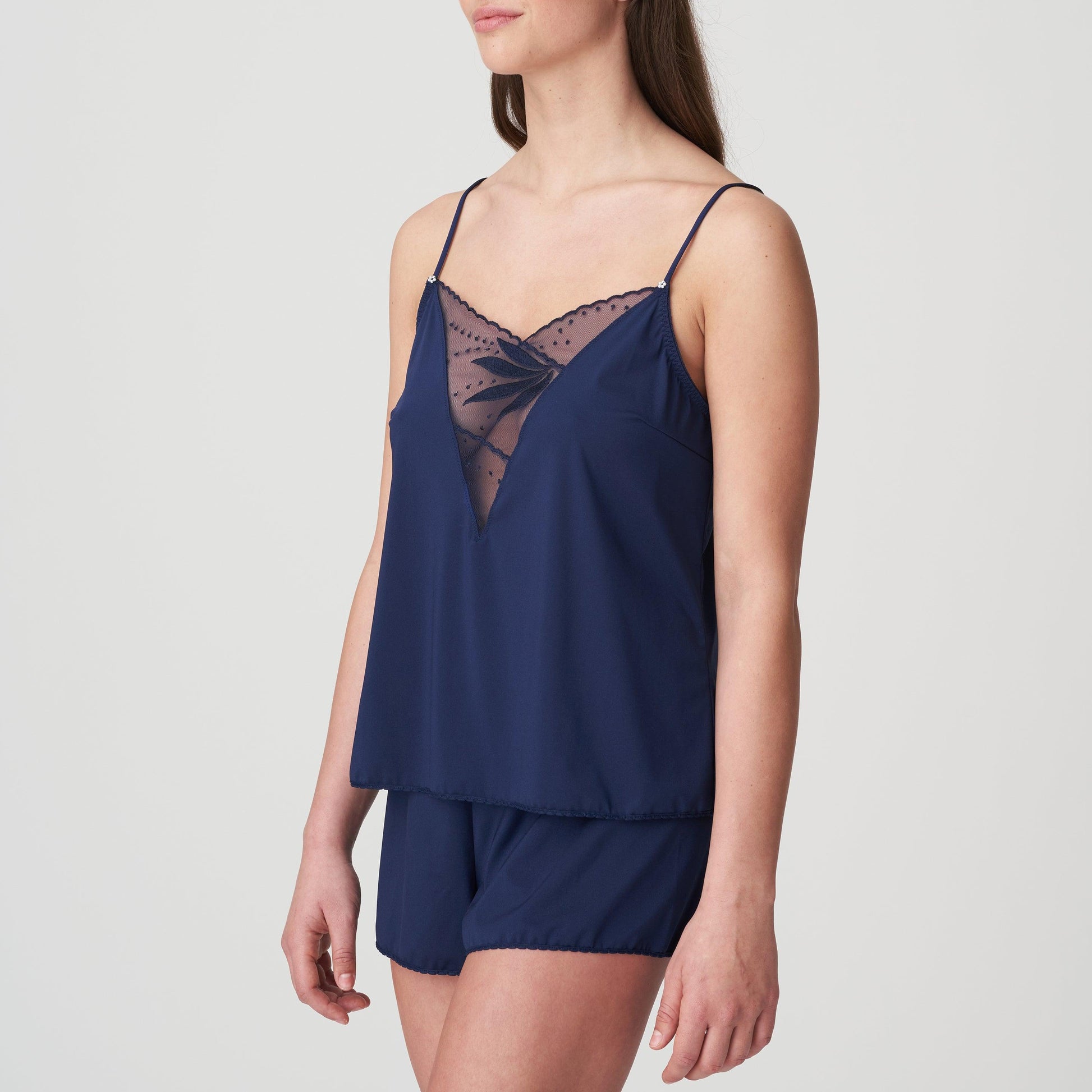 Marie Jo Etoile nachtsetje saffier blauw - Lingerie Valentijn