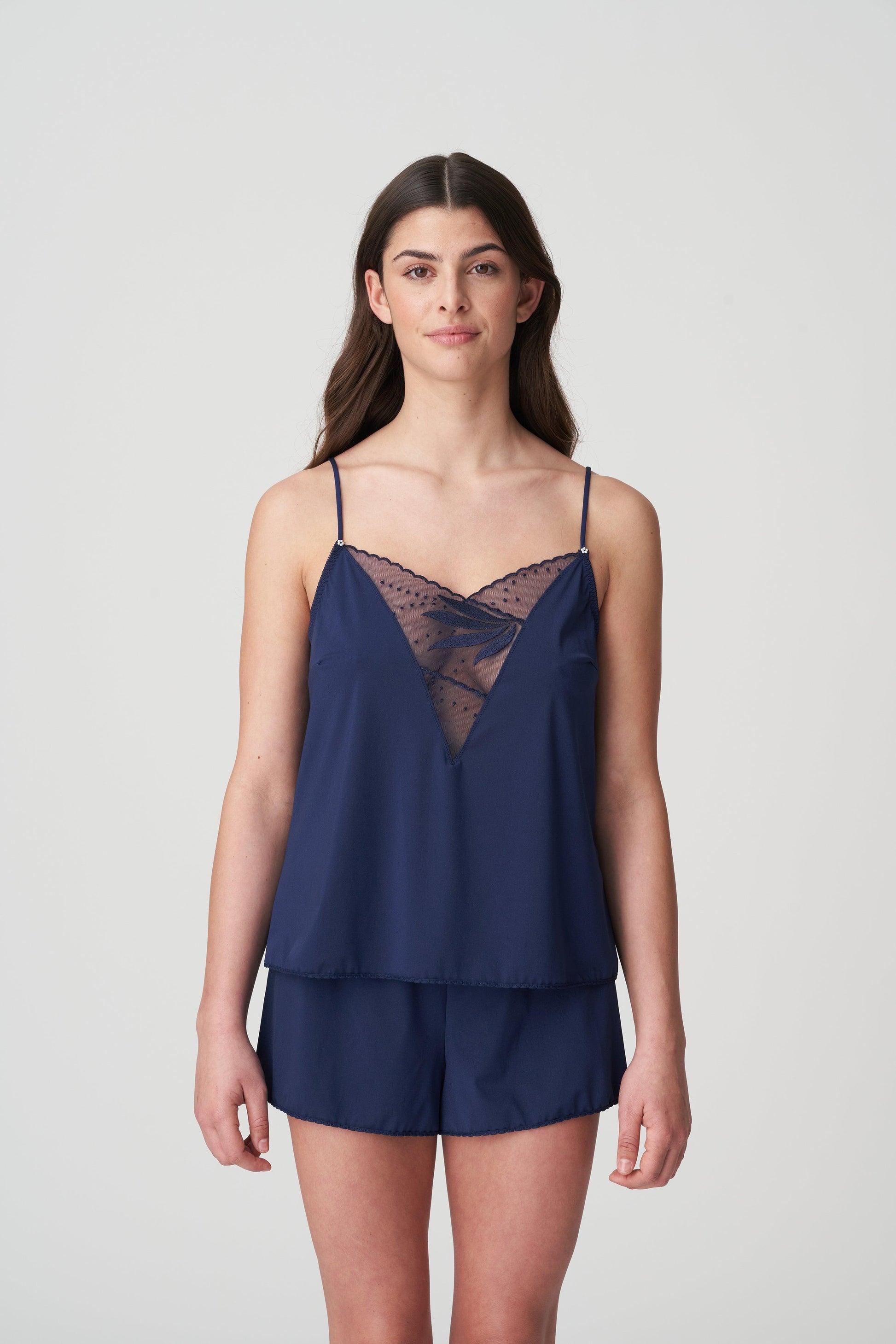 Marie Jo Etoile nachtsetje saffier blauw - Lingerie Valentijn