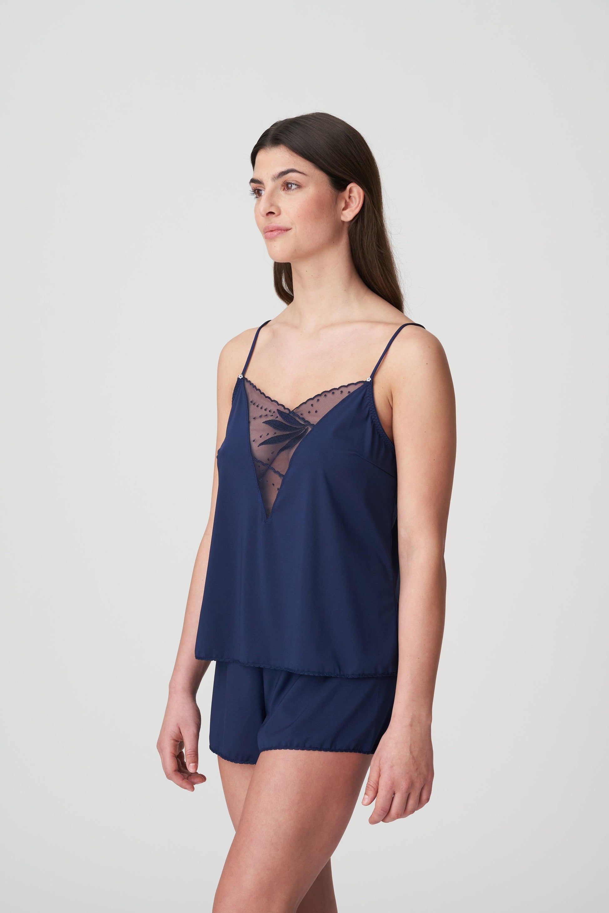 Marie Jo Etoile nachtsetje saffier blauw - Lingerie Valentijn