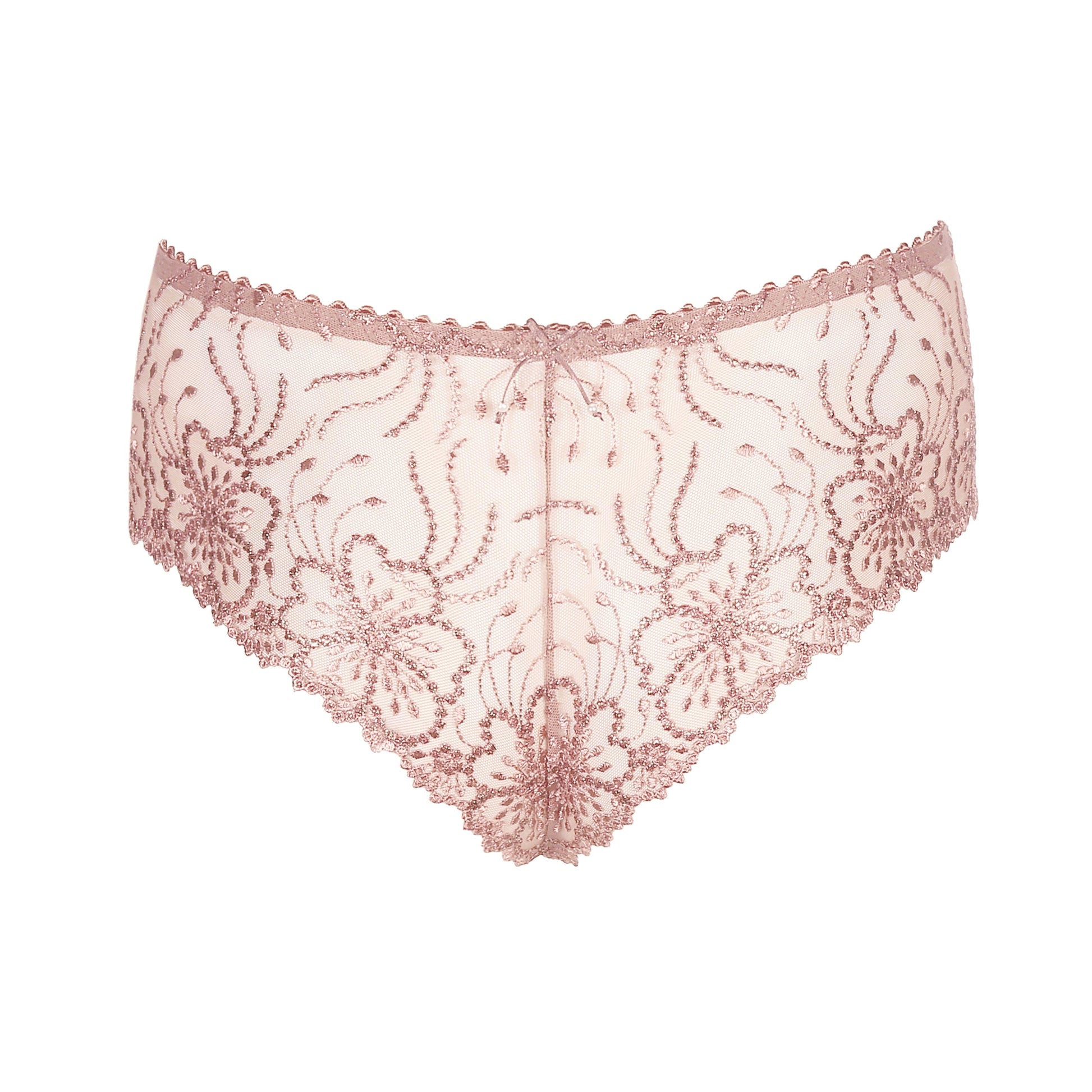 Marie Jo Jane luxe string bois de rose - Lingerie Valentijn