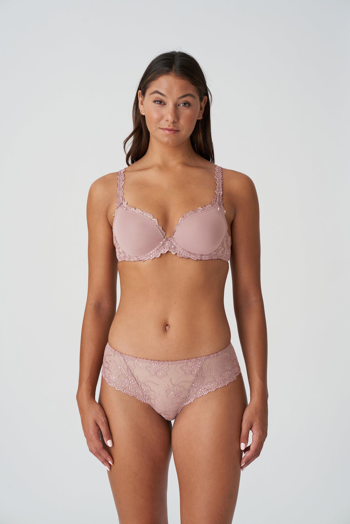 Marie Jo Jane luxe string bois de rose - Lingerie Valentijn