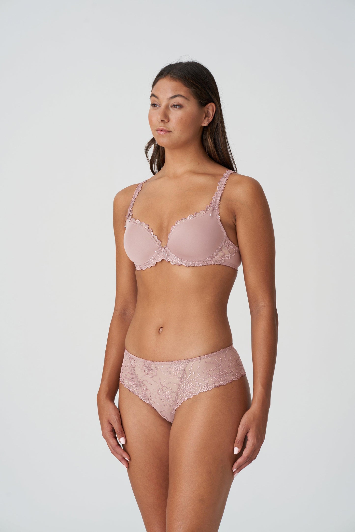 Marie Jo Jane luxe string bois de rose - Lingerie Valentijn