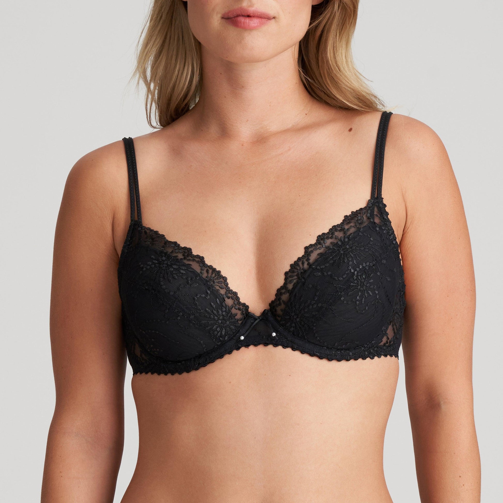 Marie Jo Jane push-up bh uitneembare pads zwart - Lingerie Valentijn