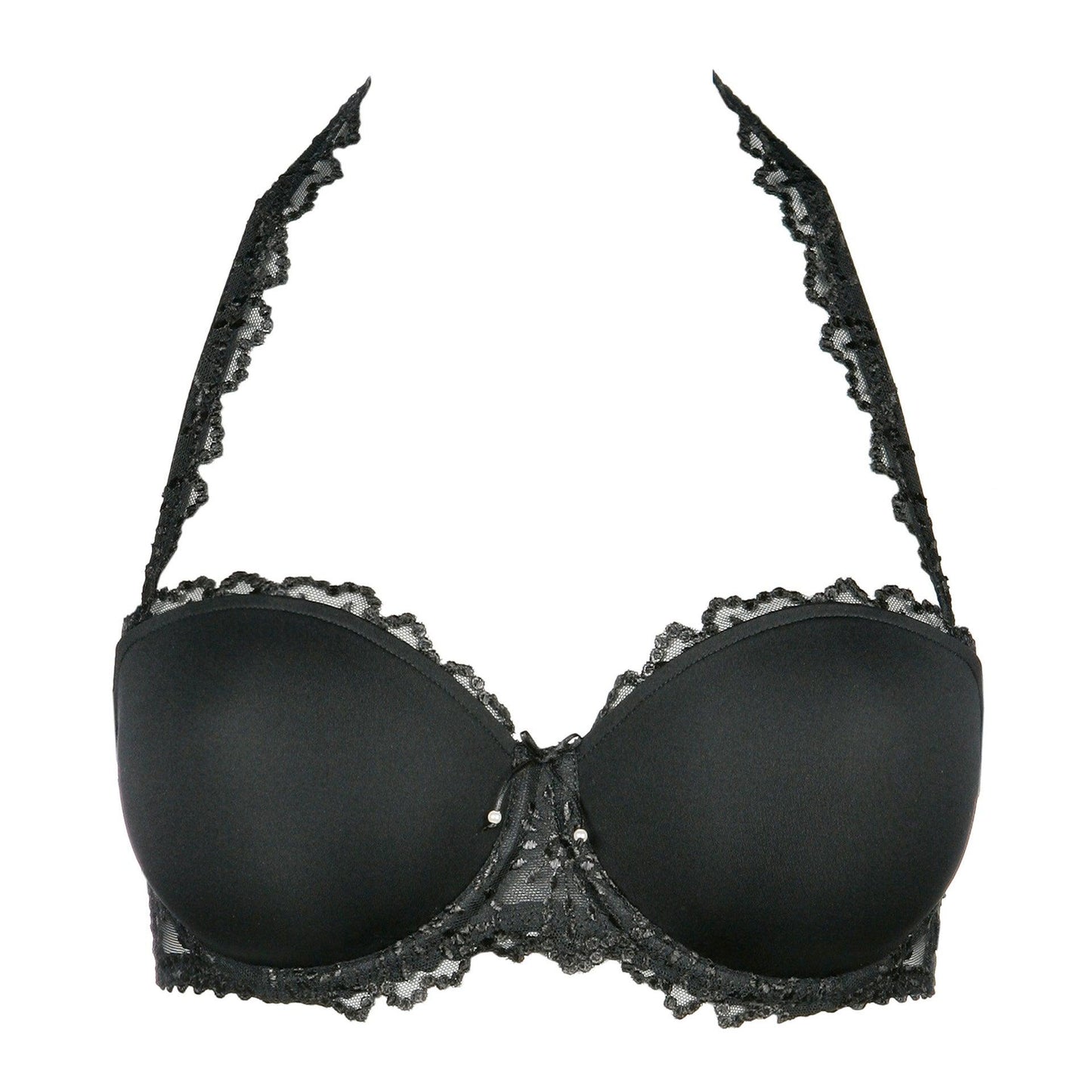 Marie Jo Jane voorgevormde bh - strapless zwart - Lingerie Valentijn