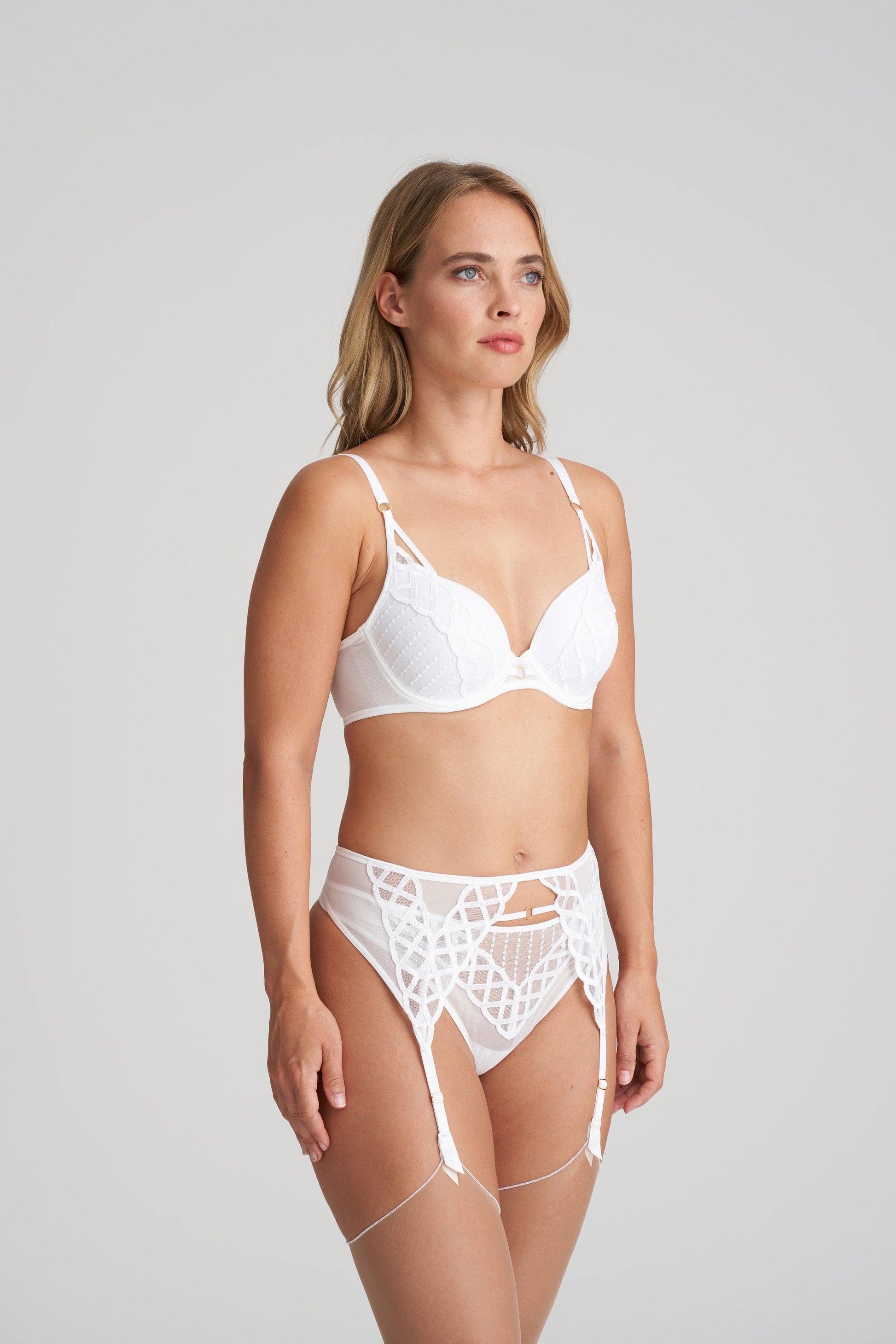 Marie Jo Jhana jarretelgordel Wit - Lingerie Valentijn