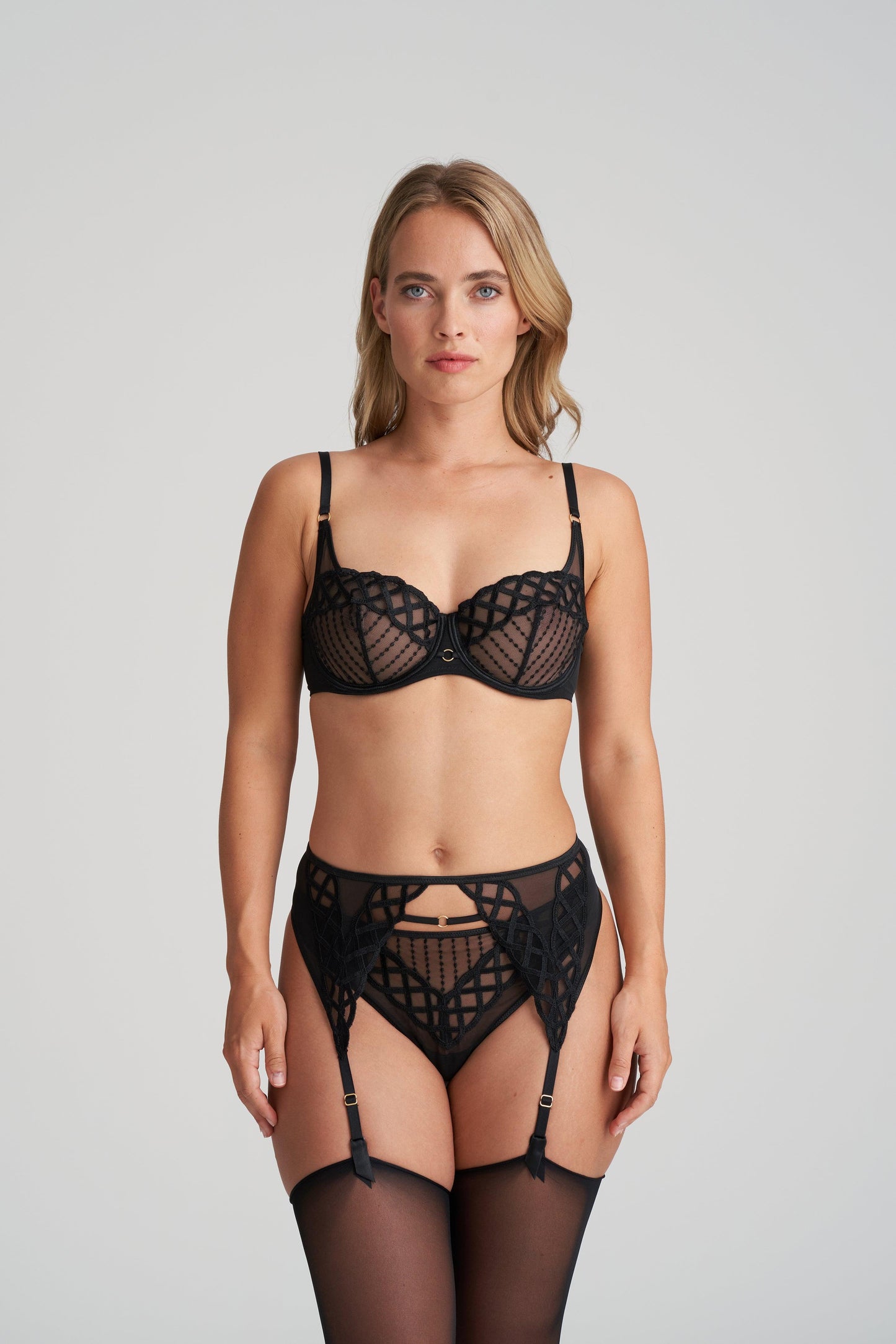 Marie Jo Jhana jarretelgordel zwart - Lingerie Valentijn