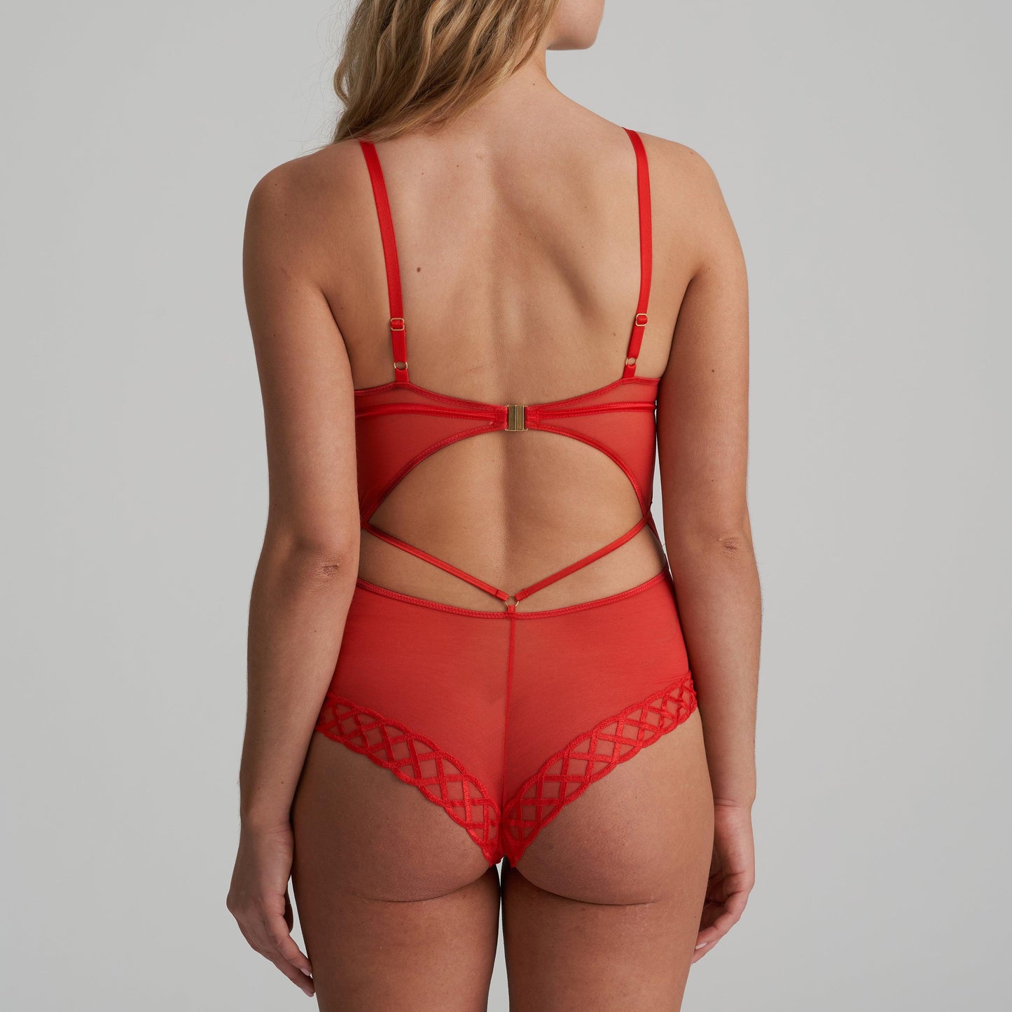 Marie Jo Jhana speciale body fiesta rood - Lingerie Valentijn