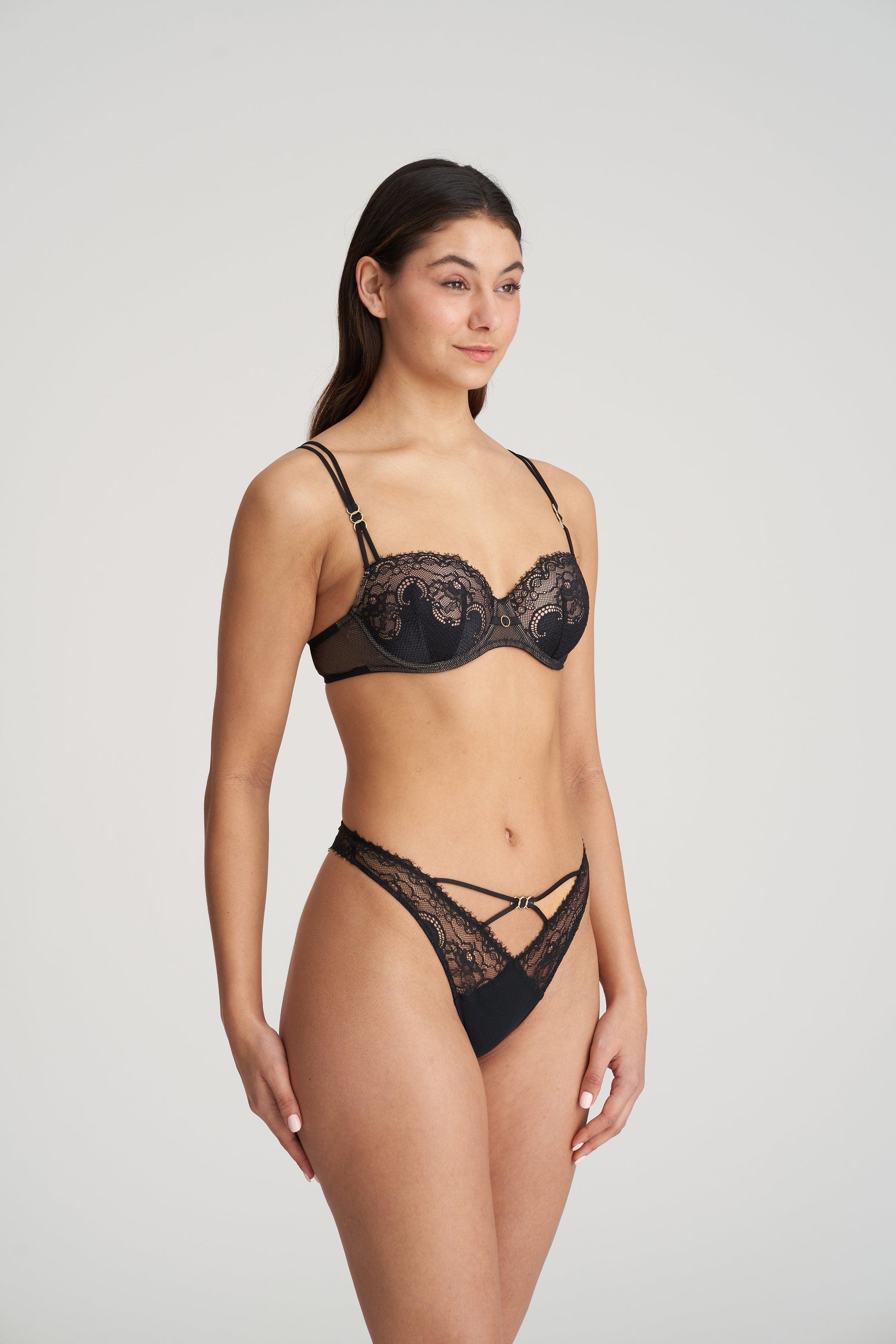 Marie Jo Junoo string zwart - Lingerie Valentijn