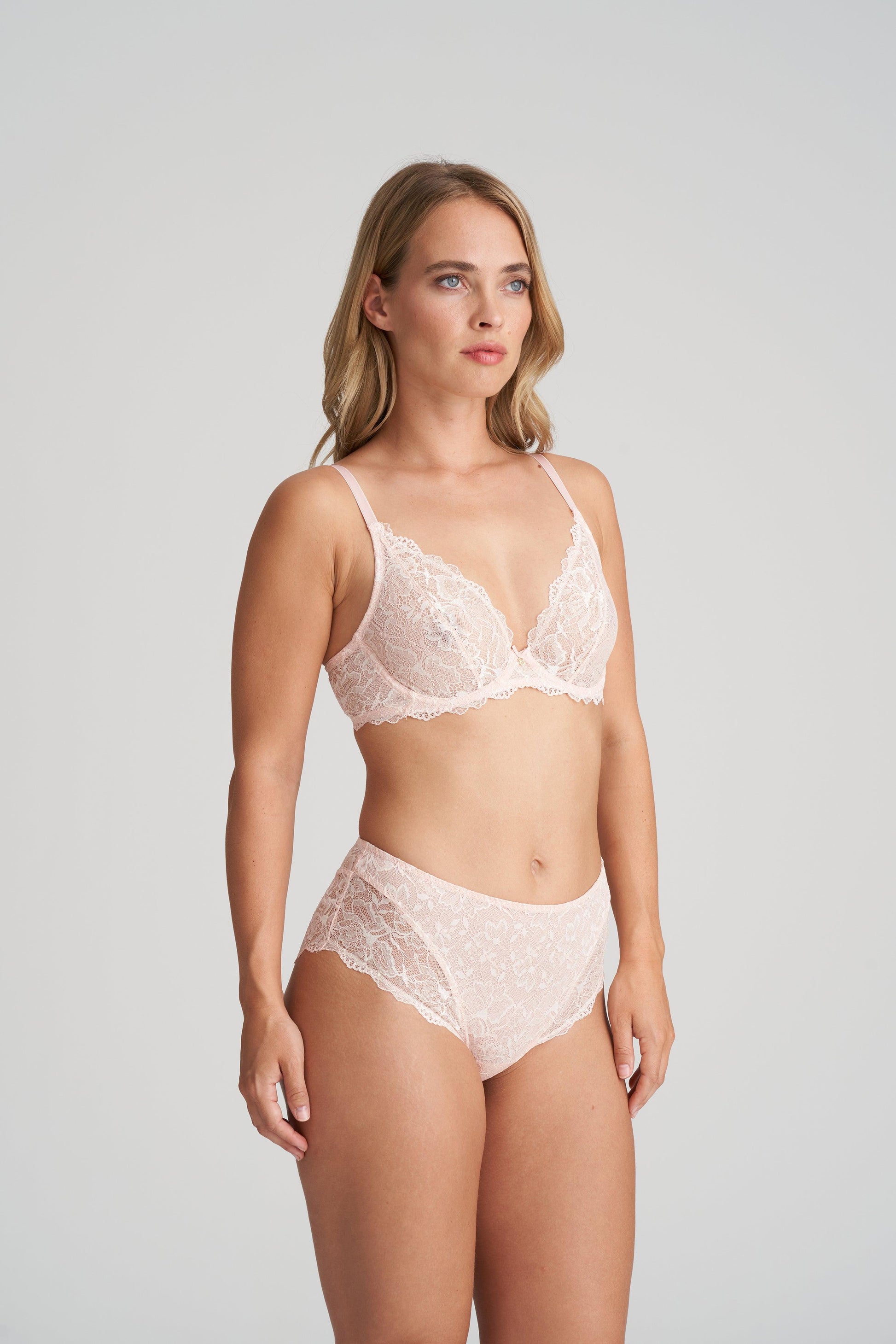 Marie Jo Manyla plunge bh pearly pink - Lingerie Valentijn