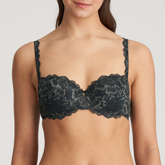 Marie Jo Manyla voorgevormde balconette bh night grey - Lingerie Valentijn