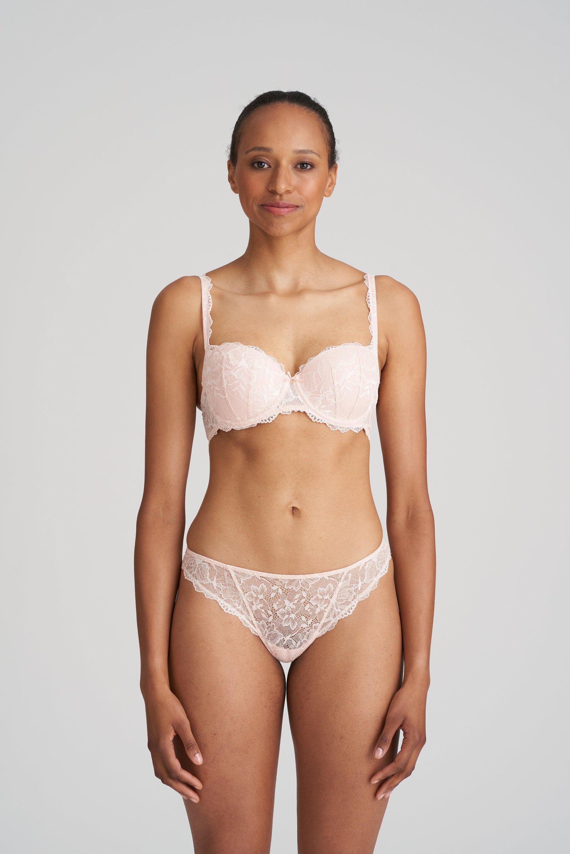 Marie Jo Manyla voorgevormde balconette bh pearly pink - Lingerie Valentijn