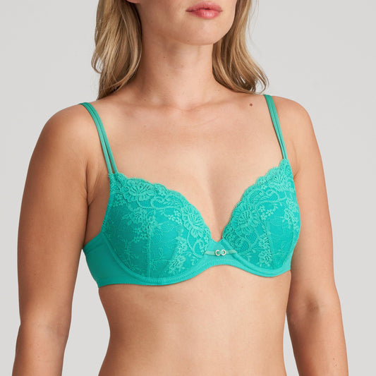 Marie Jo Melipha voorgevormde bh - hartvorm Vivid Green - Lingerie Valentijn