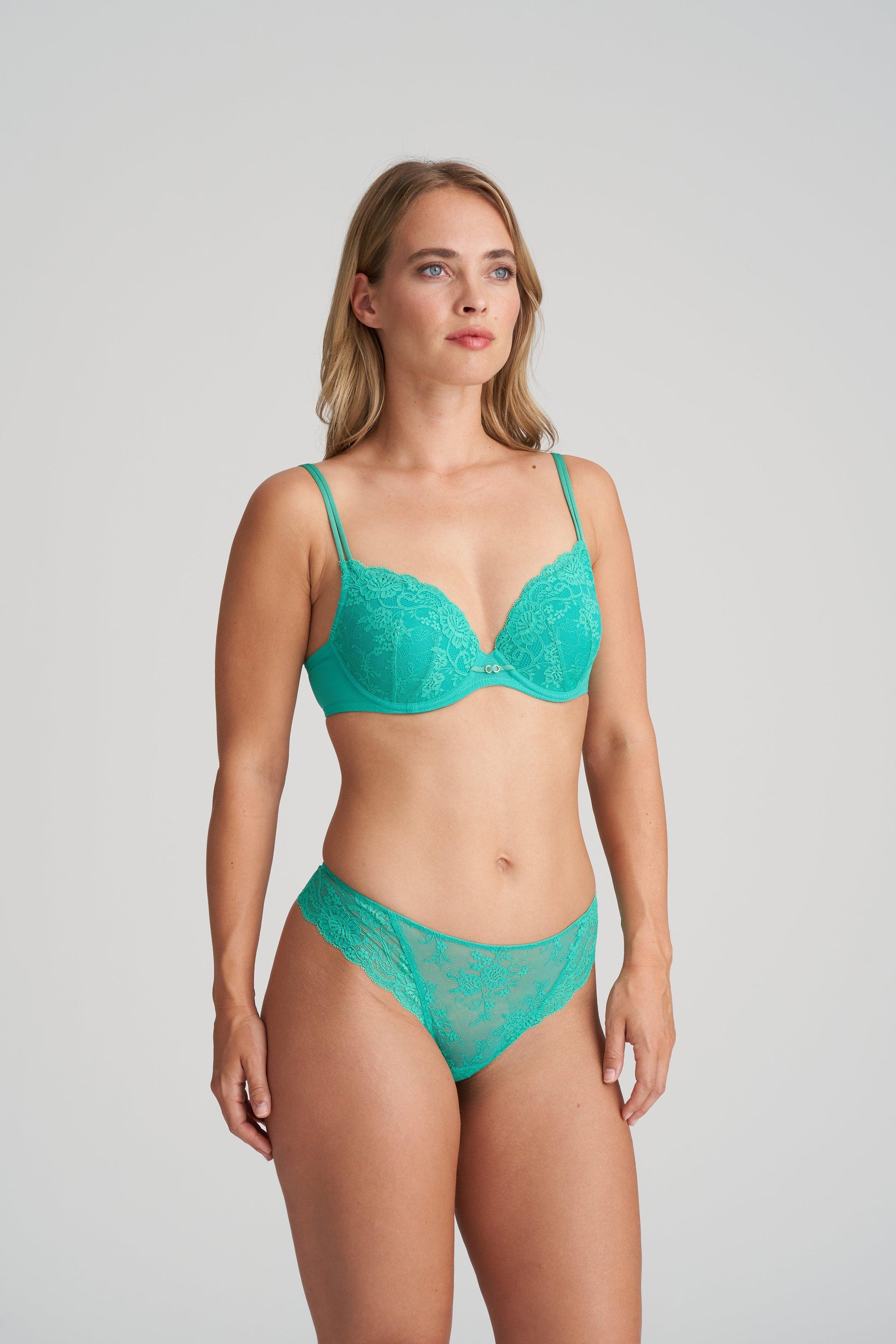 Marie Jo Melipha voorgevormde bh - hartvorm Vivid Green - Lingerie Valentijn