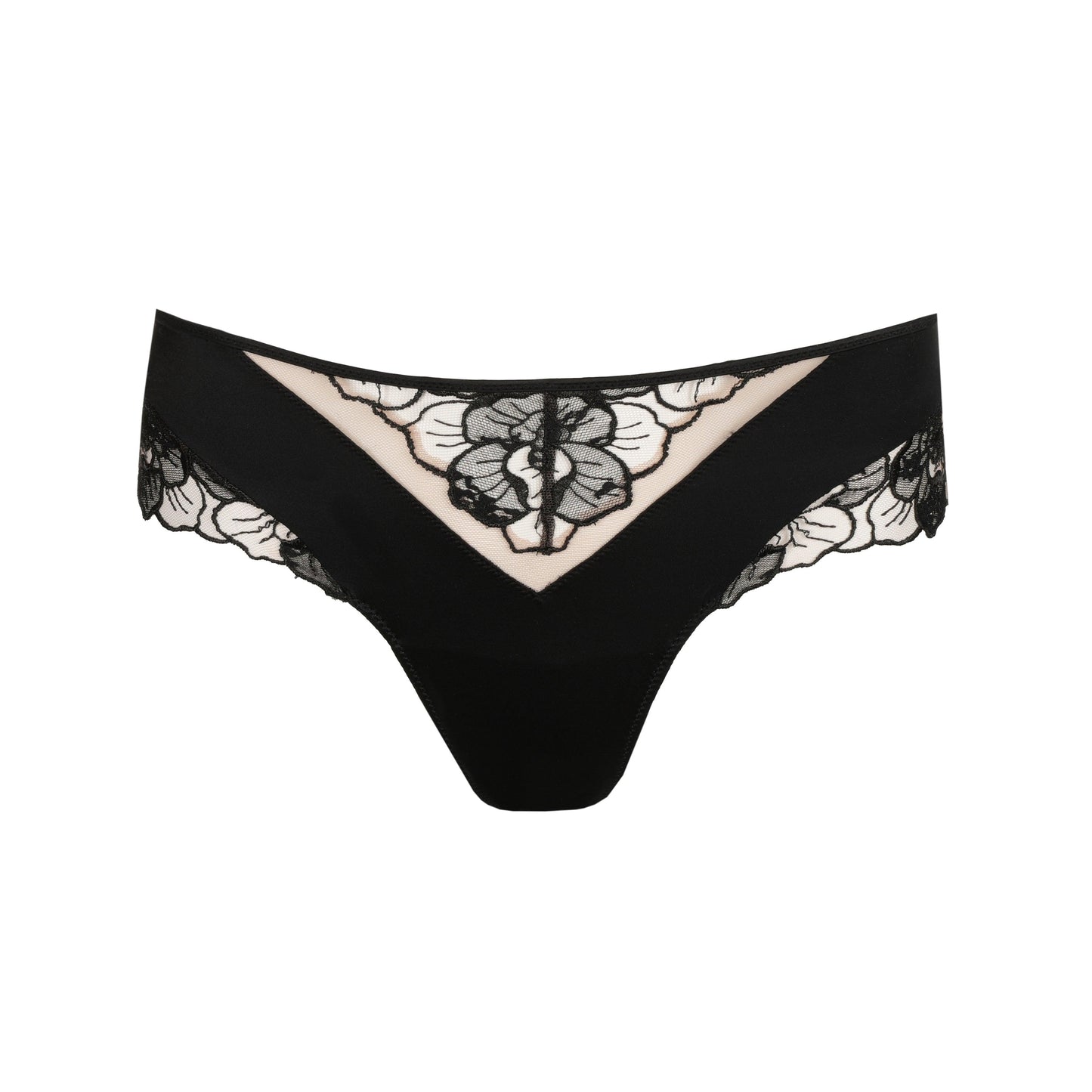 Marie Jo Sancha luxe string zwart - Lingerie Valentijn