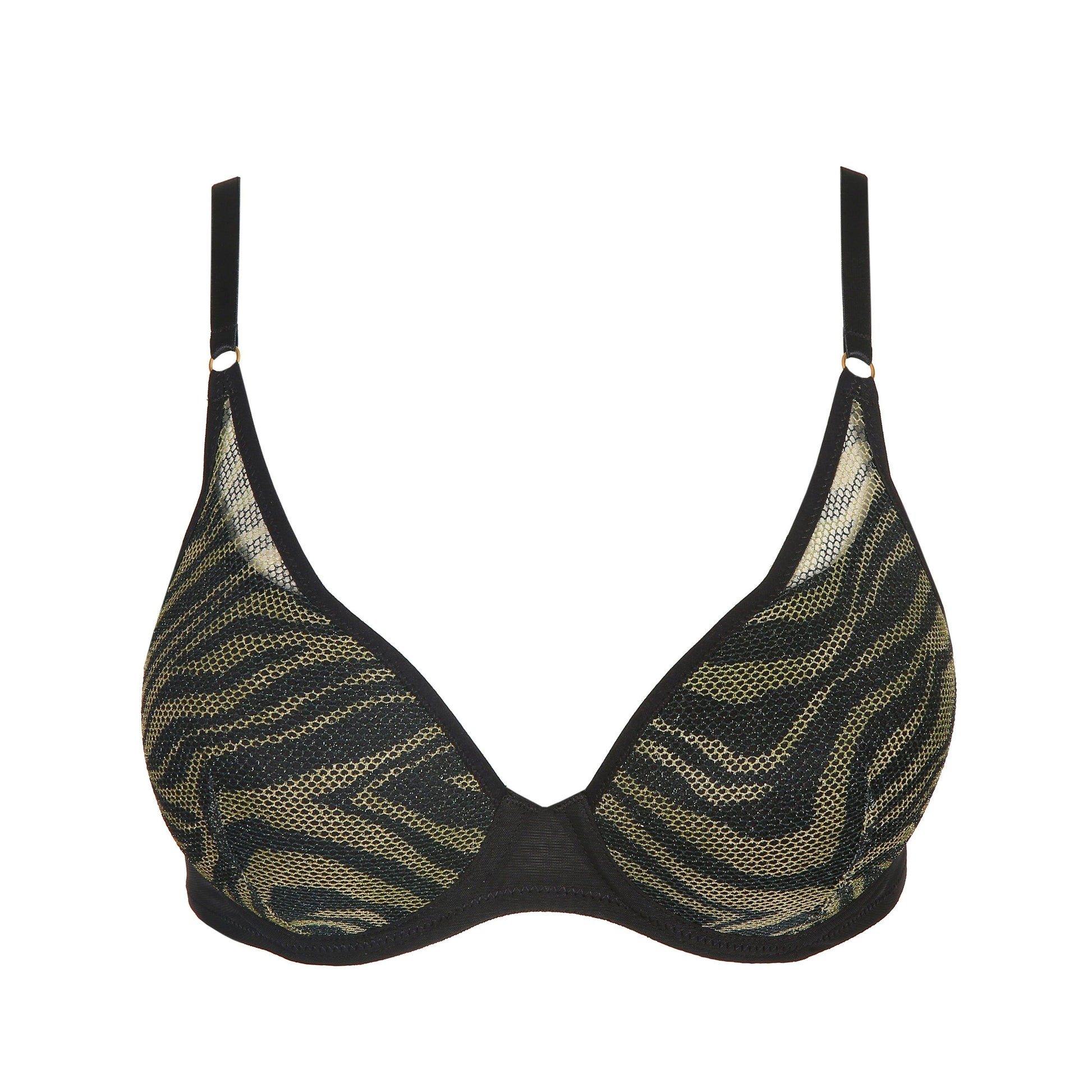 Marie Jo Seoul voorgevormde bh - hartvorm Wild Black - Lingerie Valentijn