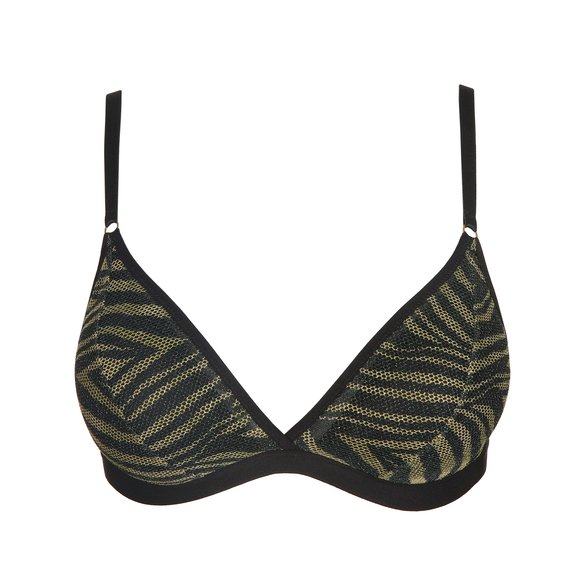 Marie Jo Seoul voorgevormde bralette Wild Black - Lingerie Valentijn