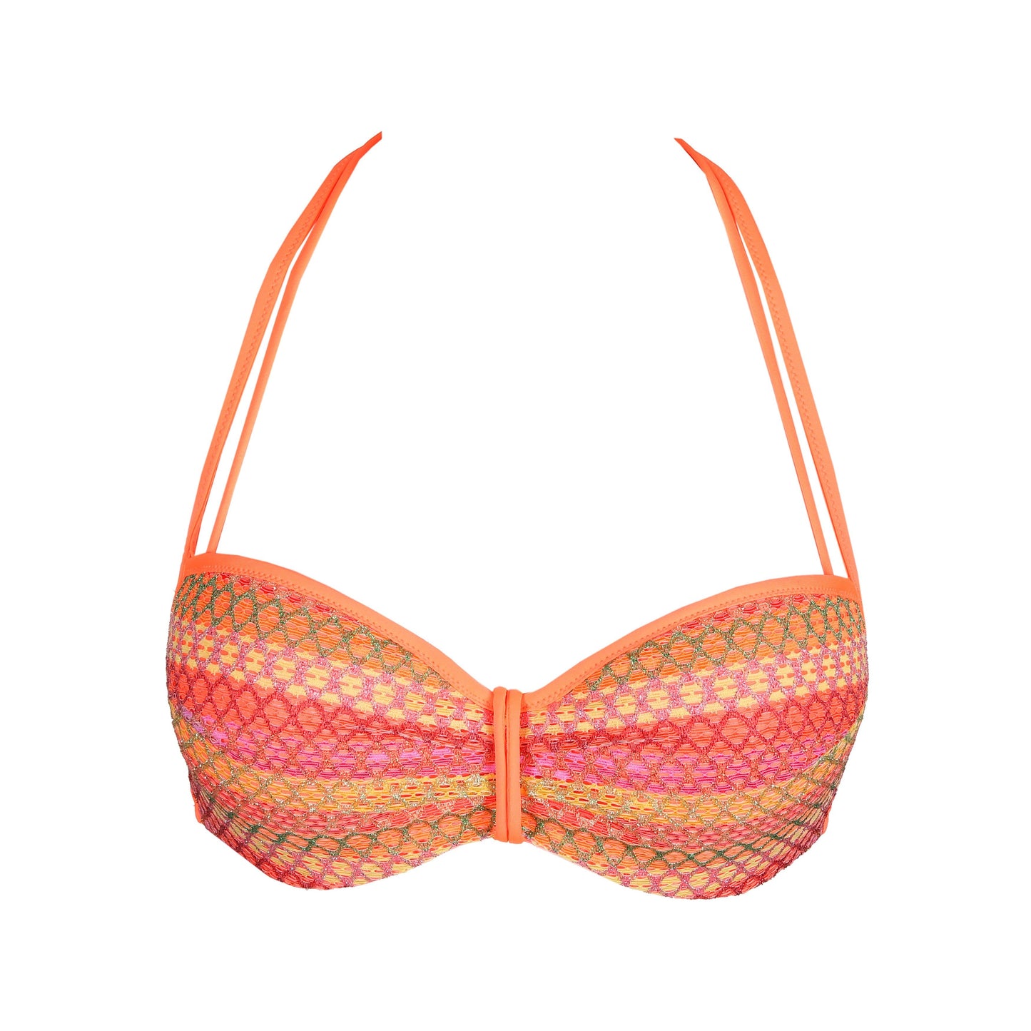 Marie Jo Swim Almoshi voorgevormde balconette bikini juicy peach - Lingerie Valentijn