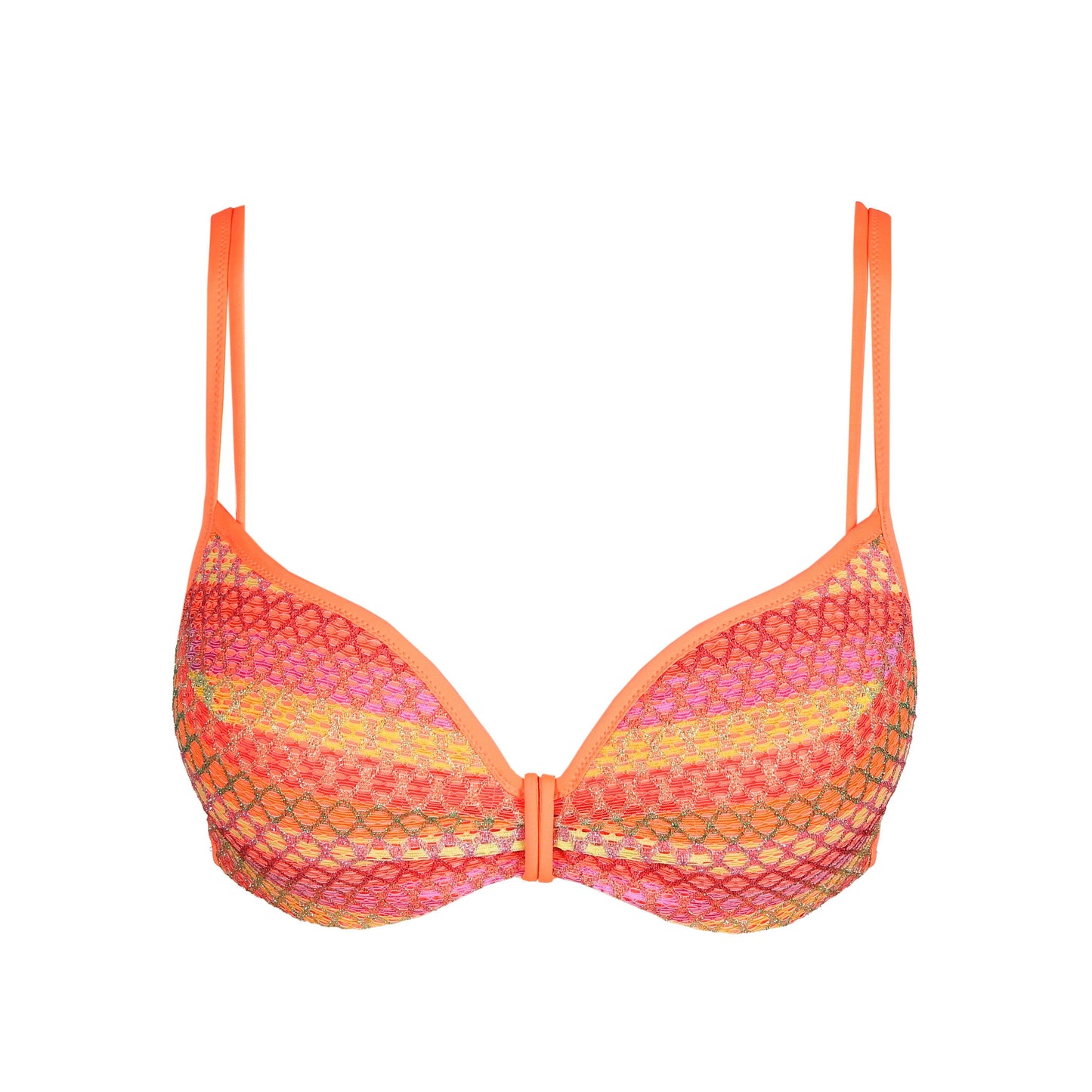 Marie Jo Swim Almoshi voorgevormde bikini hartvorm juicy peach - Lingerie Valentijn