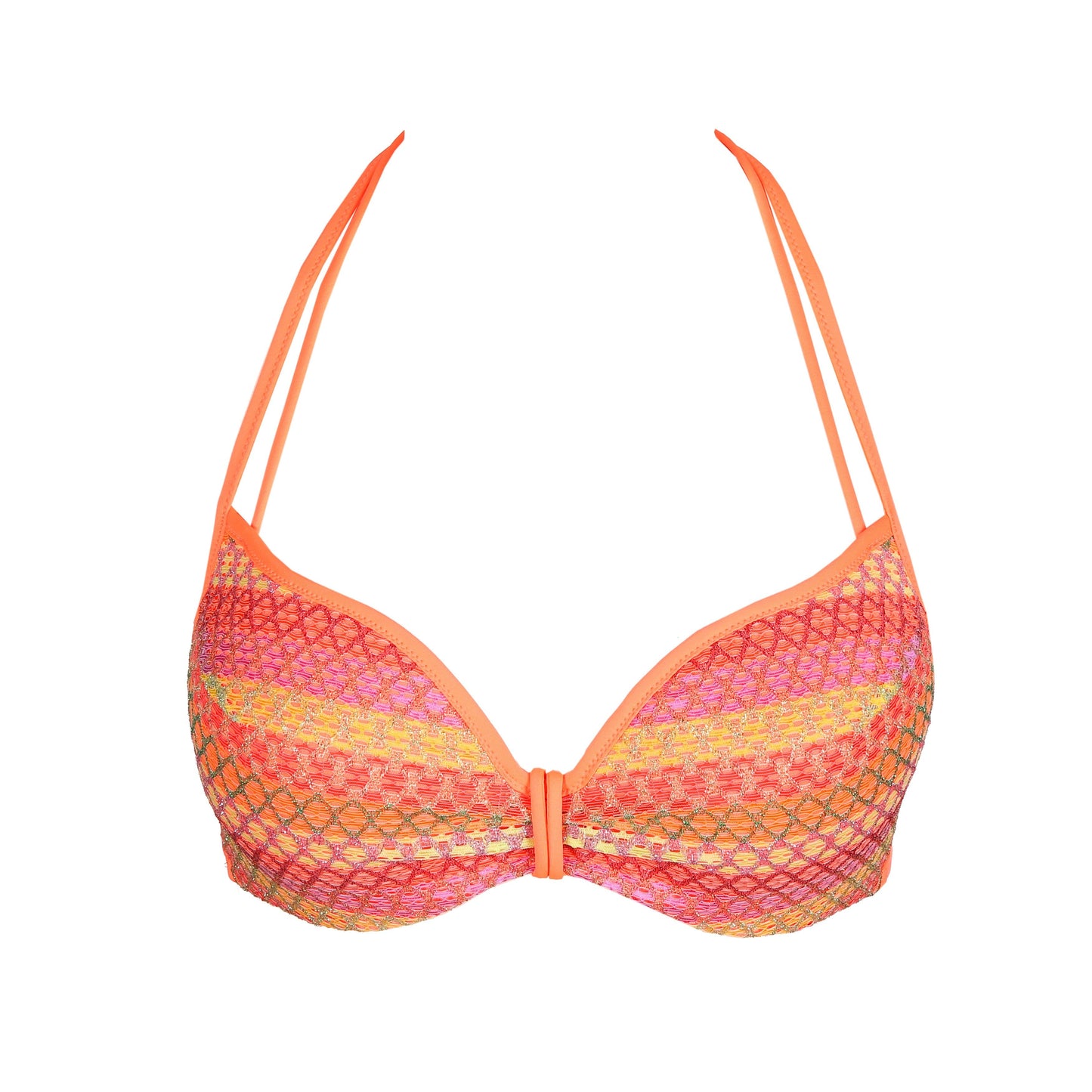 Marie Jo Swim Almoshi voorgevormde bikini hartvorm juicy peach - Lingerie Valentijn