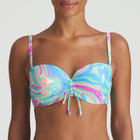 Marie Jo Swim Arubani voorgevormde bikini strapless Ocean Swirl - Lingerie Valentijn