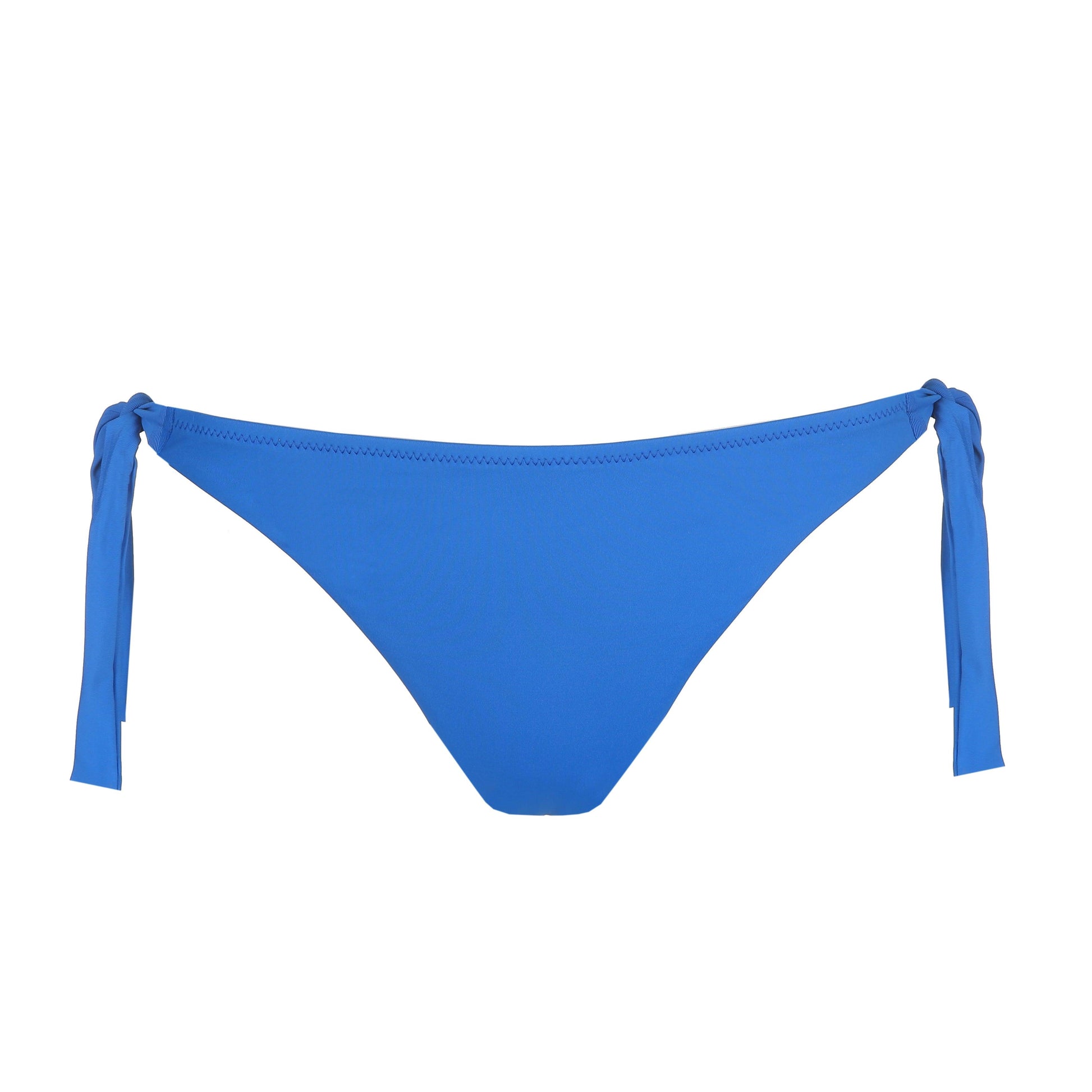 Marie Jo Swim Flidais bikini heupslip met koordjes mistral blauw - Lingerie Valentijn