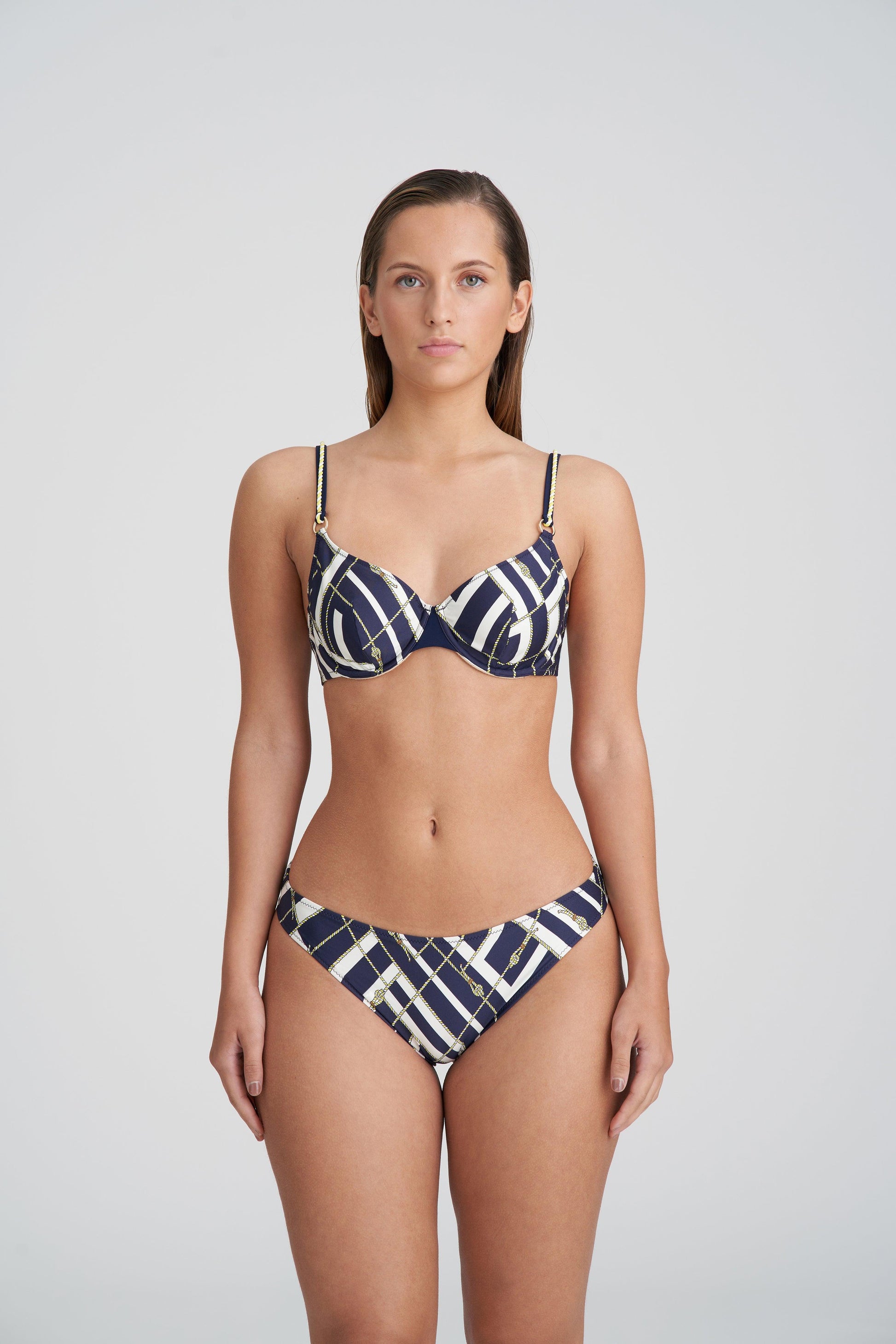 Marie Jo Swim Saranji volle cup bikinitop Majestic Blue - Lingerie Valentijn