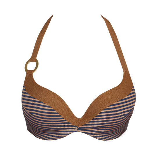 Marie Jo Swim Saturna voorgevormde bikini hartvorm Ocean Bronze - Lingerie Valentijn