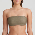 Marie Jo Swim Tinjis voorgevormde bikini strapless golden olive - Lingerie Valentijn