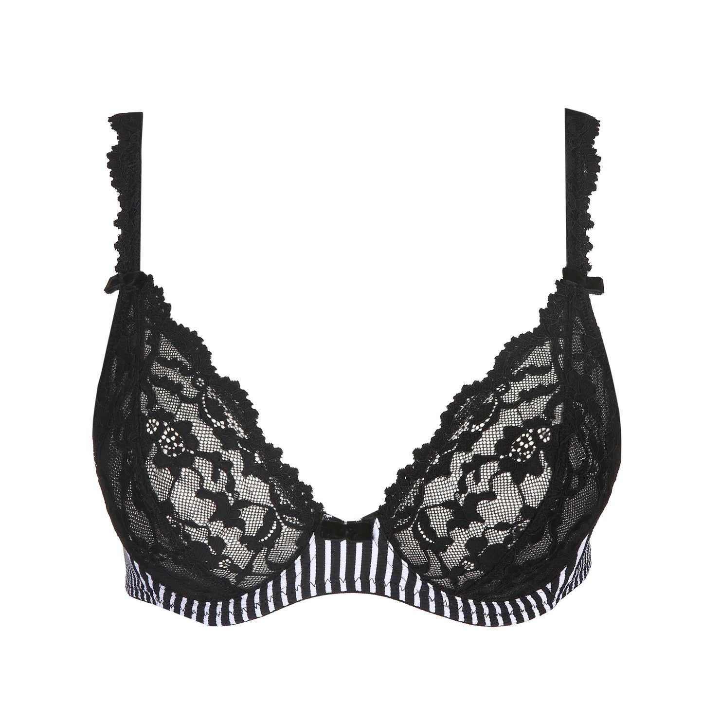 Marie Jo Sydny plunge bh tuxedo black - Lingerie Valentijn