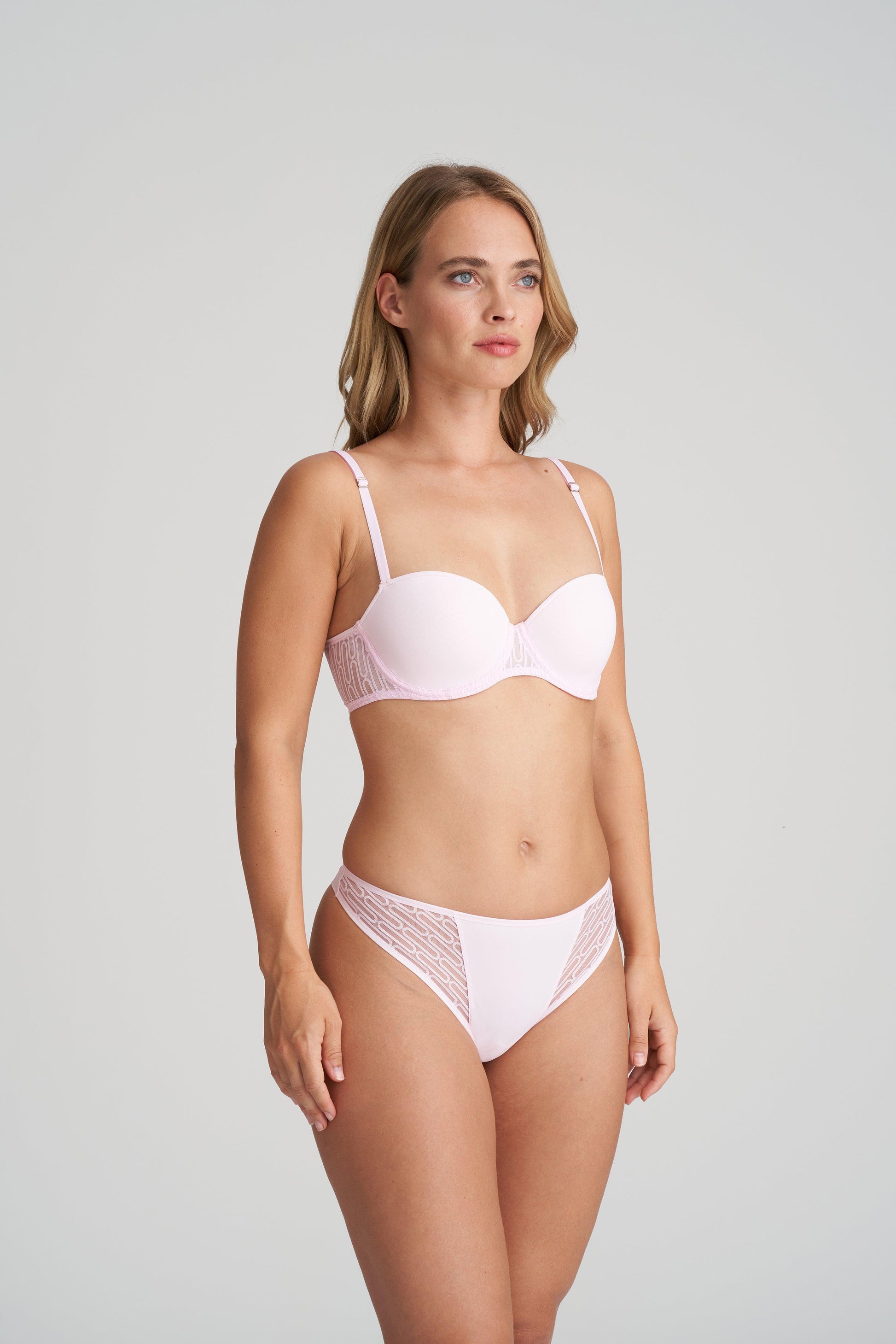 Marie Jo Tanzara voorgevormde balconette bh fifties pink - Lingerie Valentijn