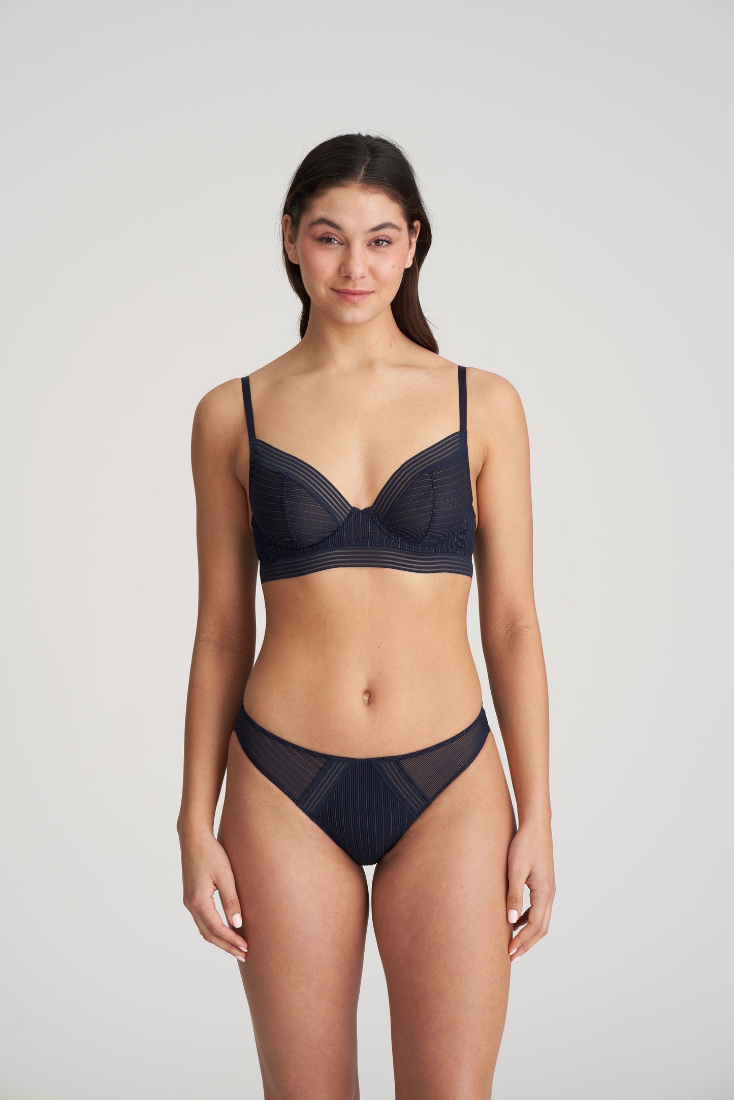 Marie Jo Tokuda rioslip velvet blue - Lingerie Valentijn