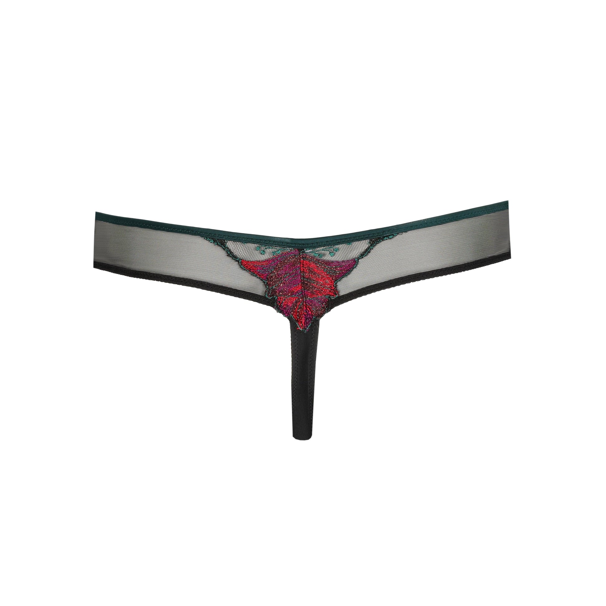 Marie Jo Yoly string jewel green - Lingerie Valentijn