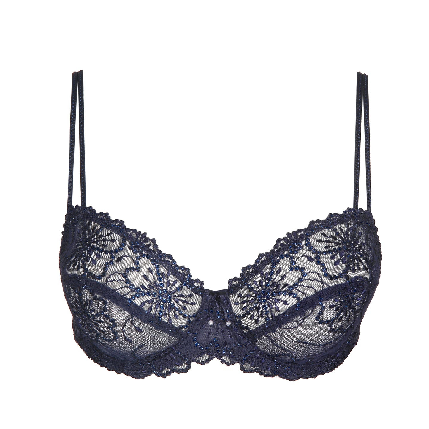 Marie Jo Jane balconette bh horizontale naad velvet blue