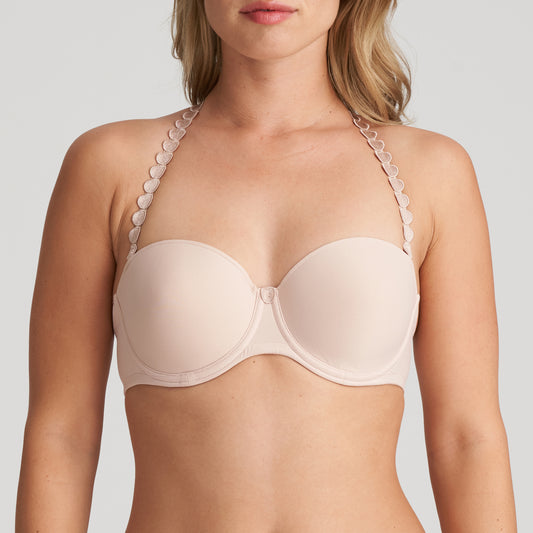 Marie Jo Tom voorgevormde bh - strapless caffé latte