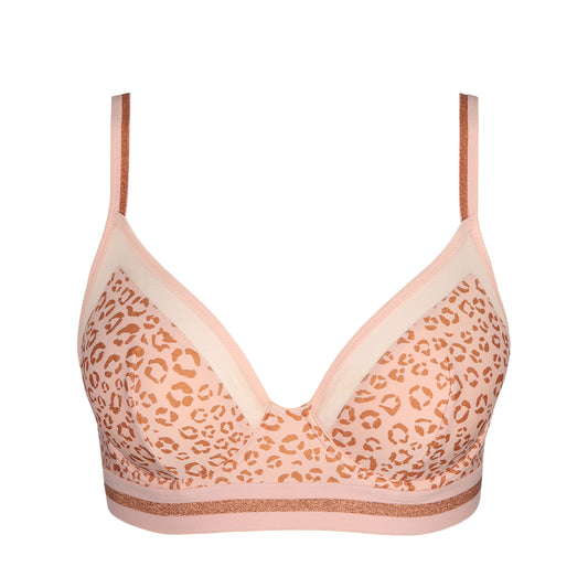 Marie Jo Benicio plunge bh longline pearly pink