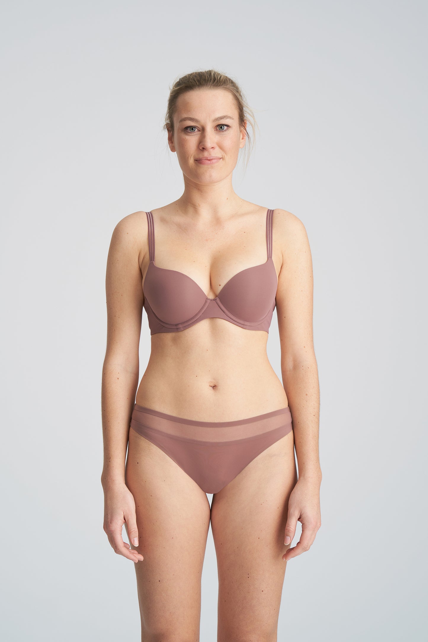 Marie Jo Louie push-up bh satin taupe